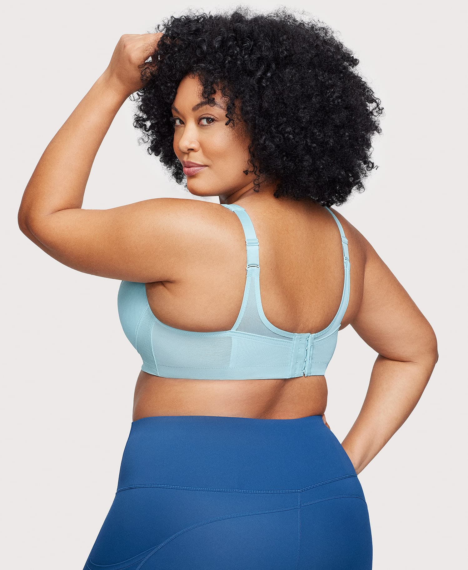 MagicLift Seamless Sports Bra Frosted Aqua - Image 2