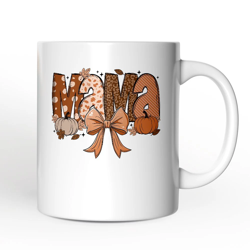 Pumpkin Mama Ceramic Mug - Image 5