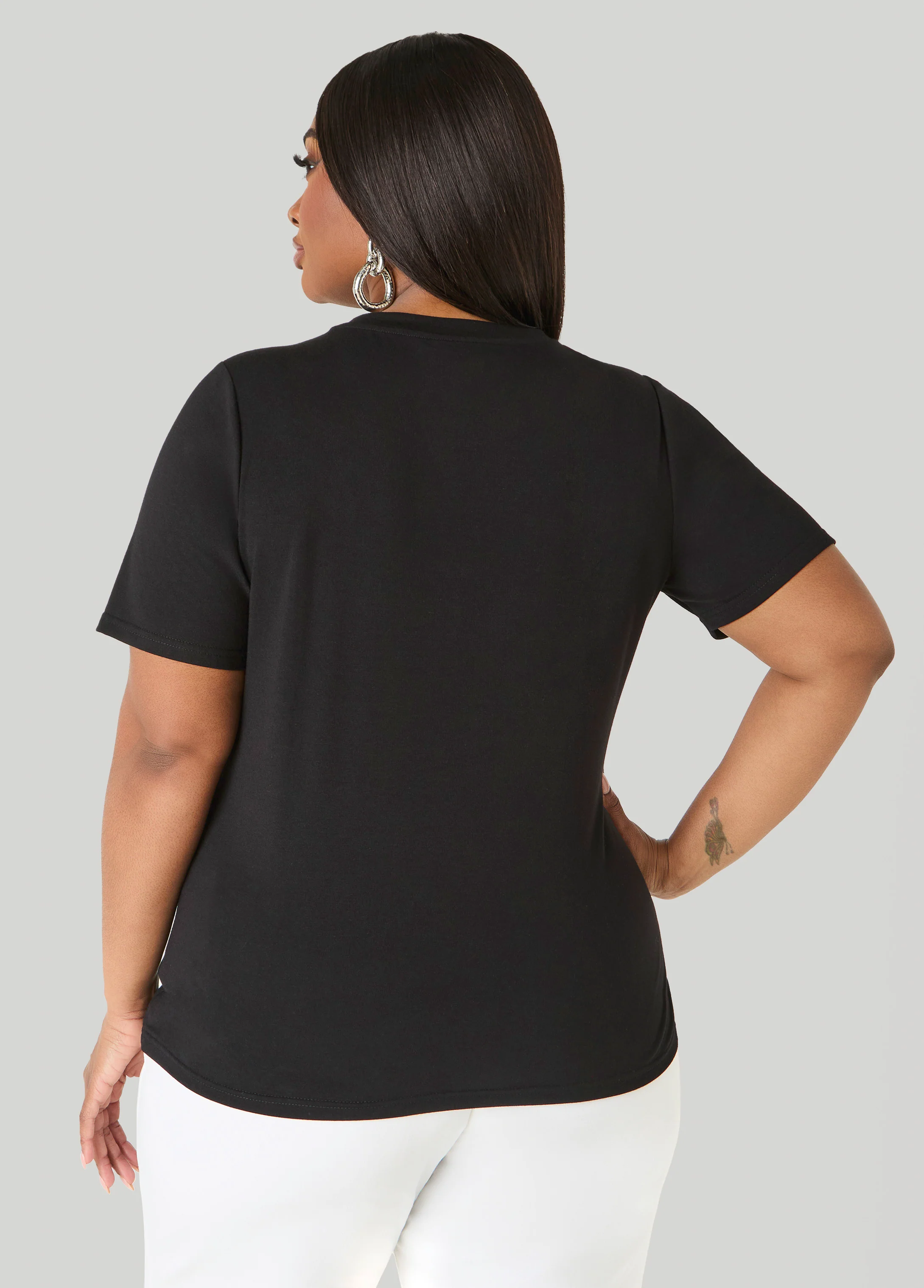 Mama Sequined Tee - Image 2
