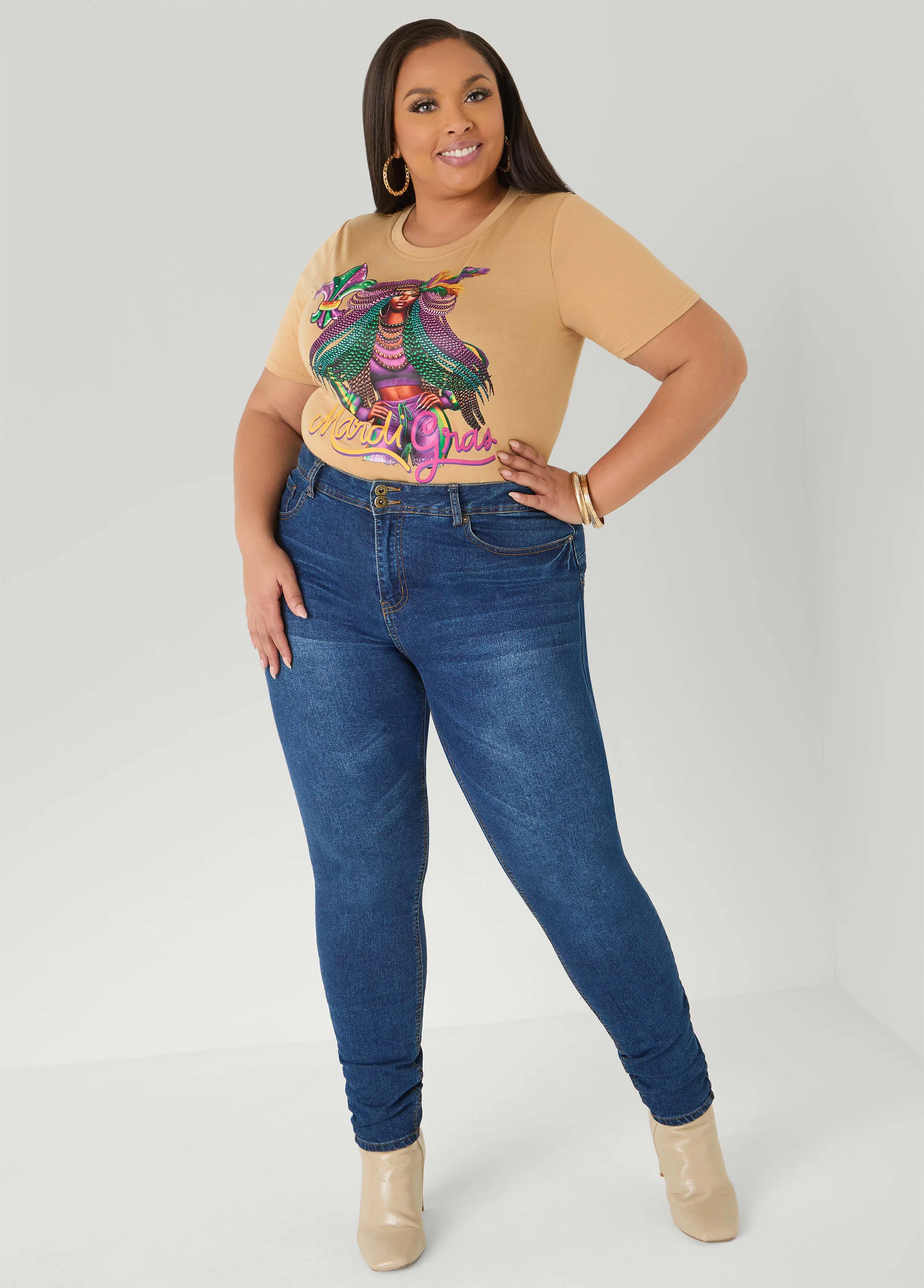 Mardi Gras Graphic Tee - Image 3