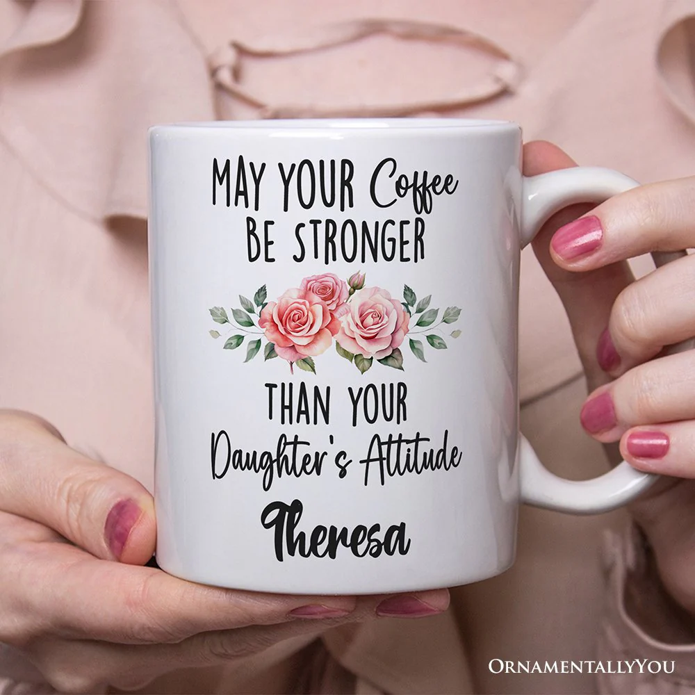 May Your Coffee Be Stronger Mug - Image 4