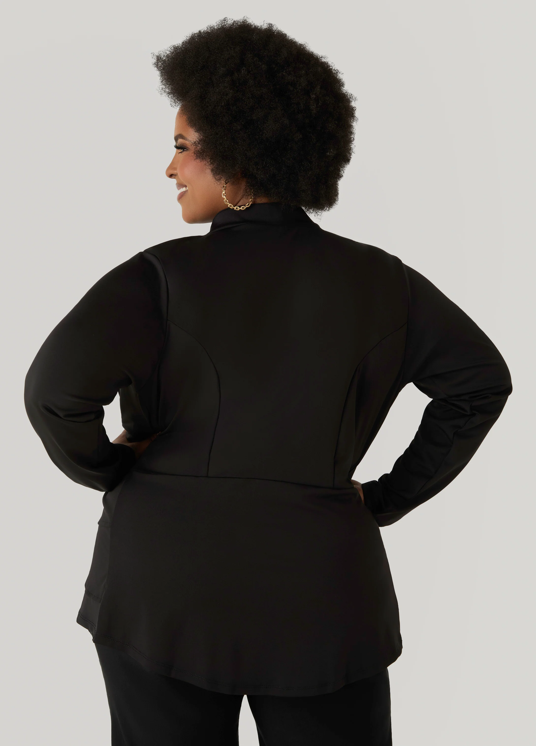 Button Detailed Military Jacket - Image 6