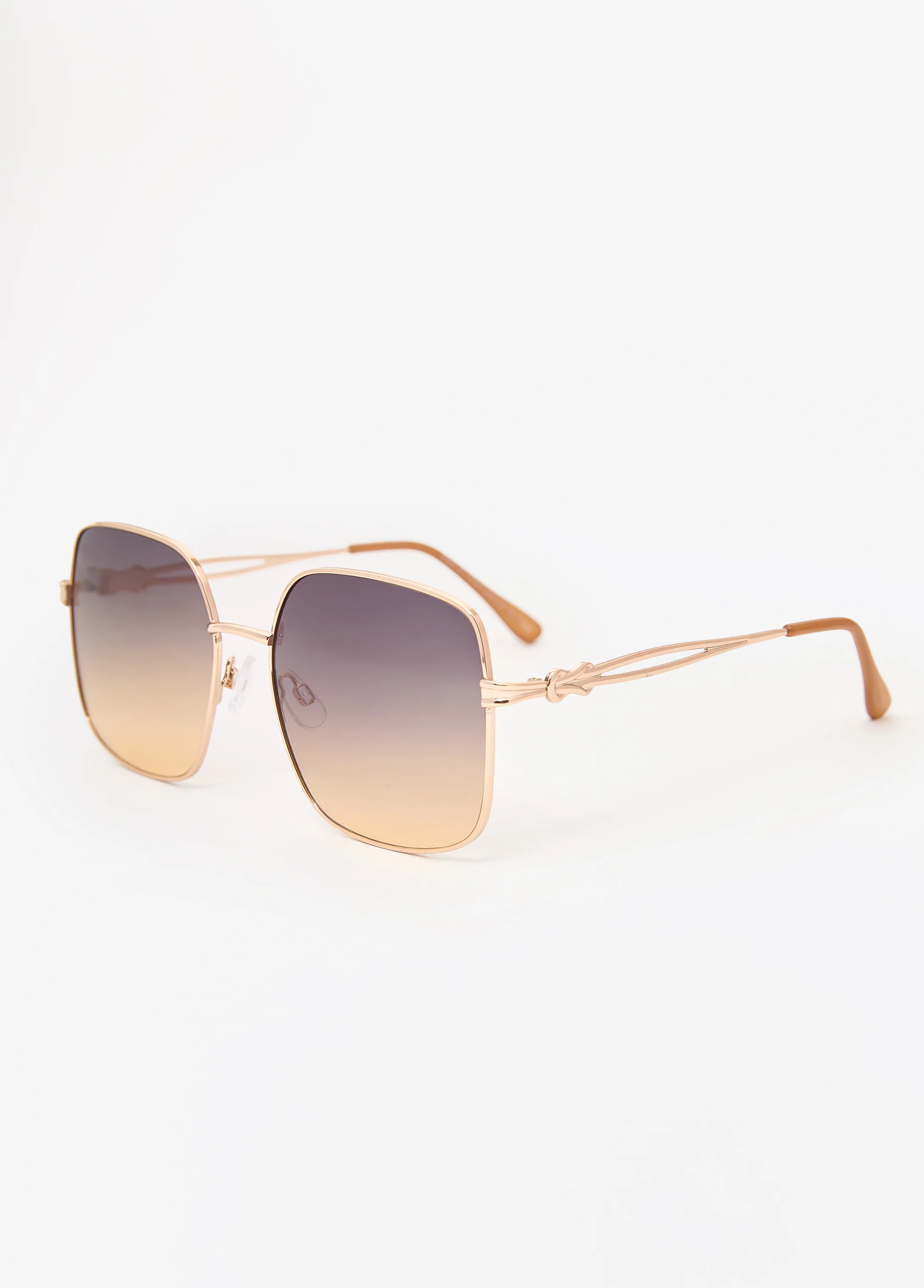 Rectangle Wire Sunglasses - Image 3
