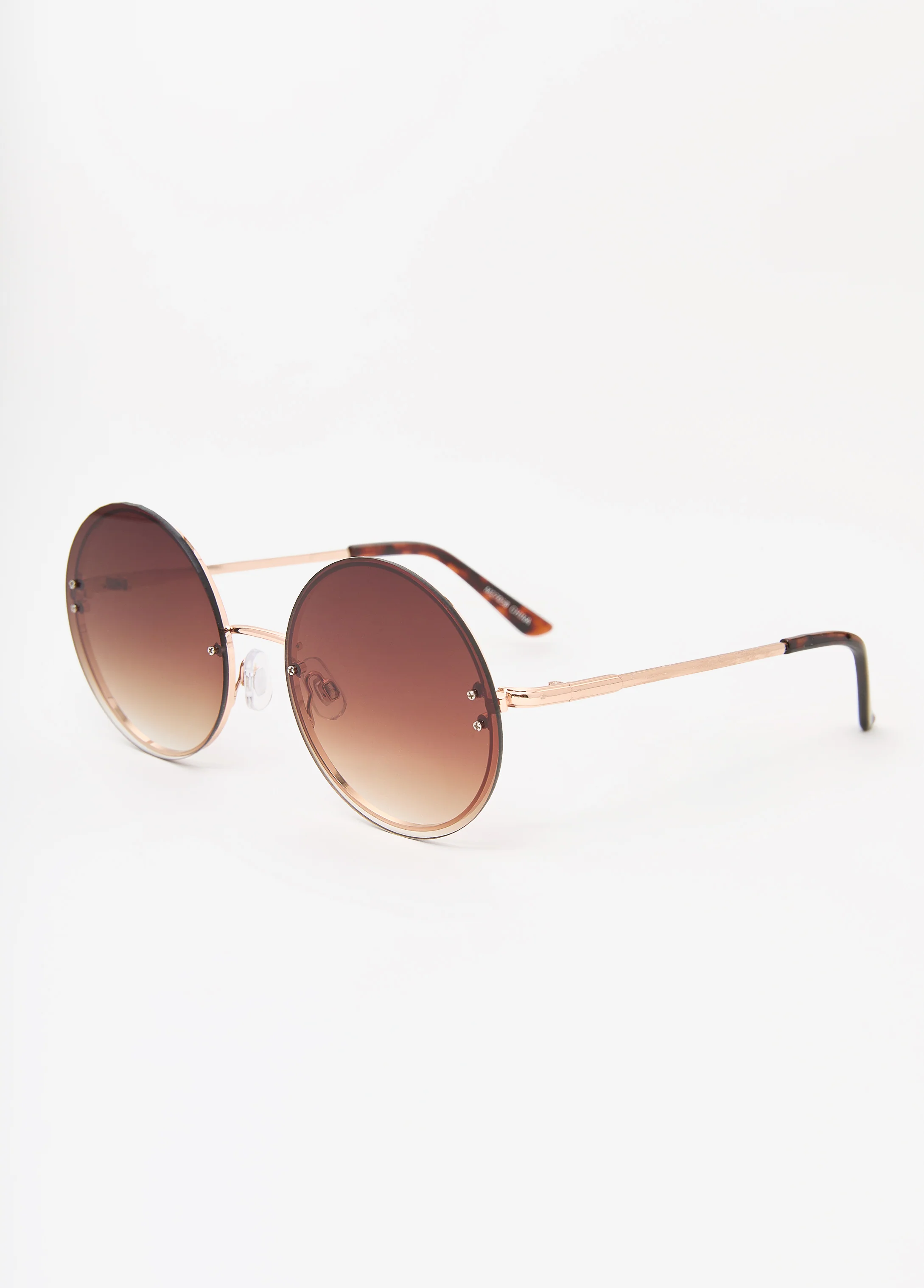 Tinted Round Frame Sunglasses - Image 3