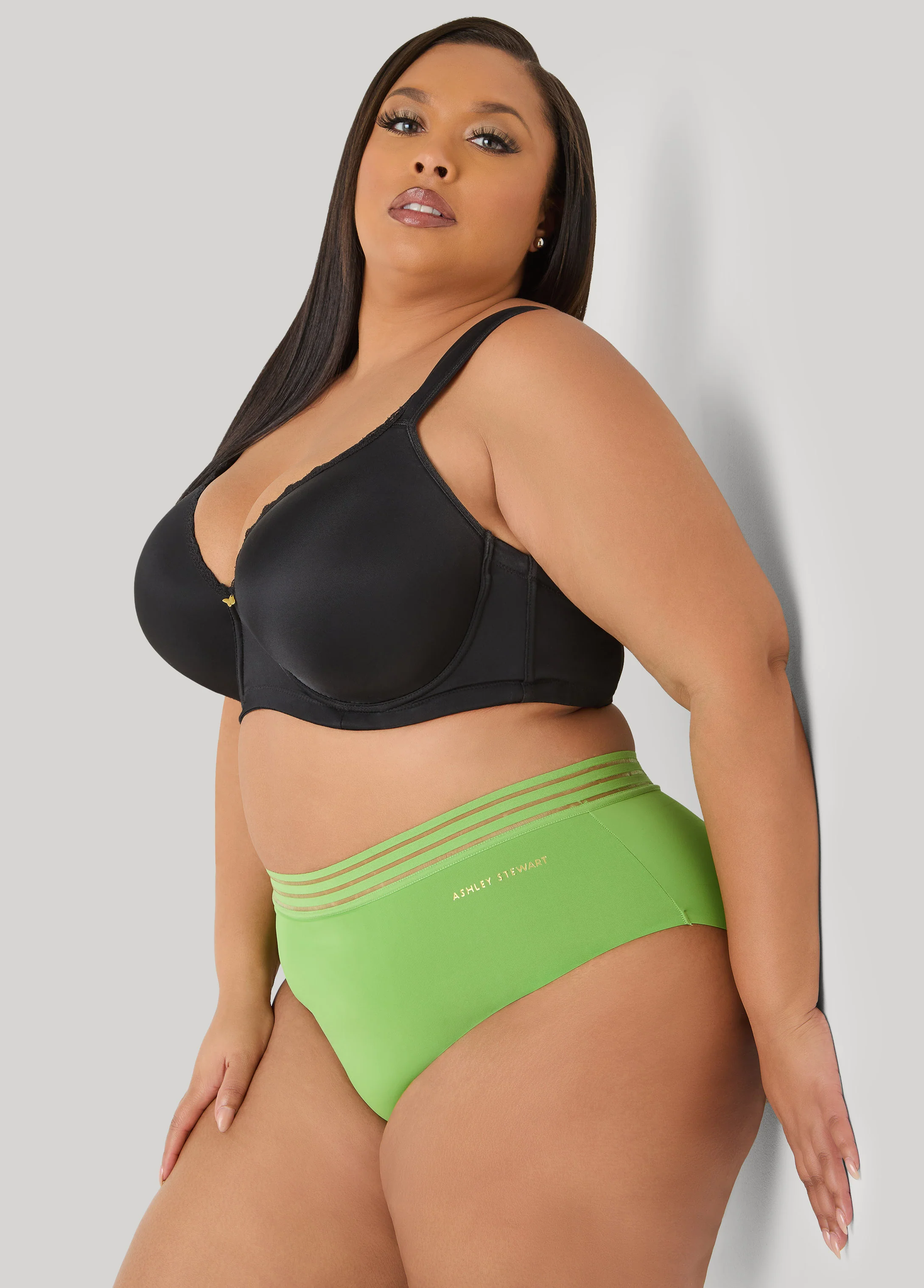 Sheer Waist Microfiber Briefs - Image 10