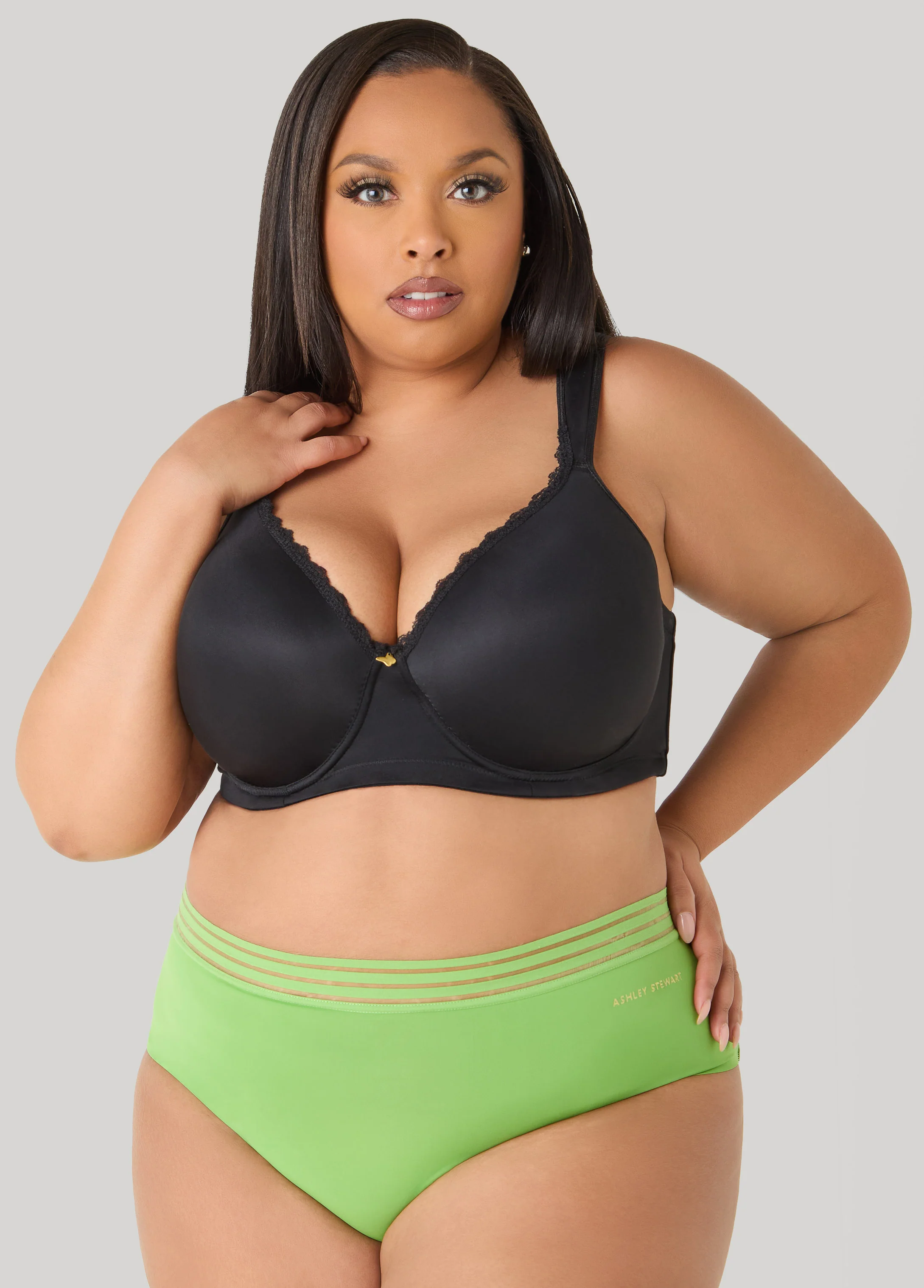 Sheer Waist Microfiber Briefs - Image 8