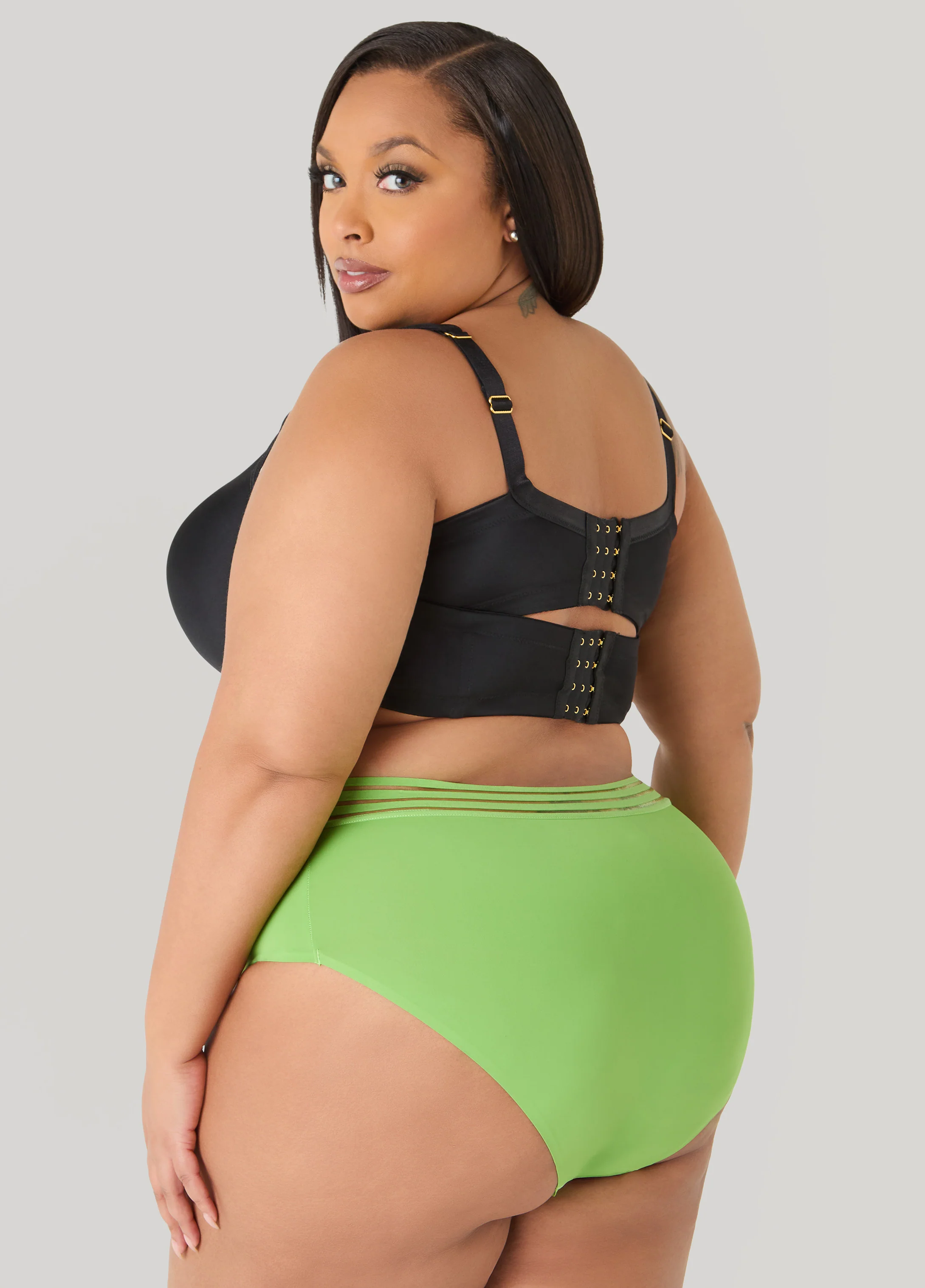 Sheer Waist Microfiber Briefs - Image 9