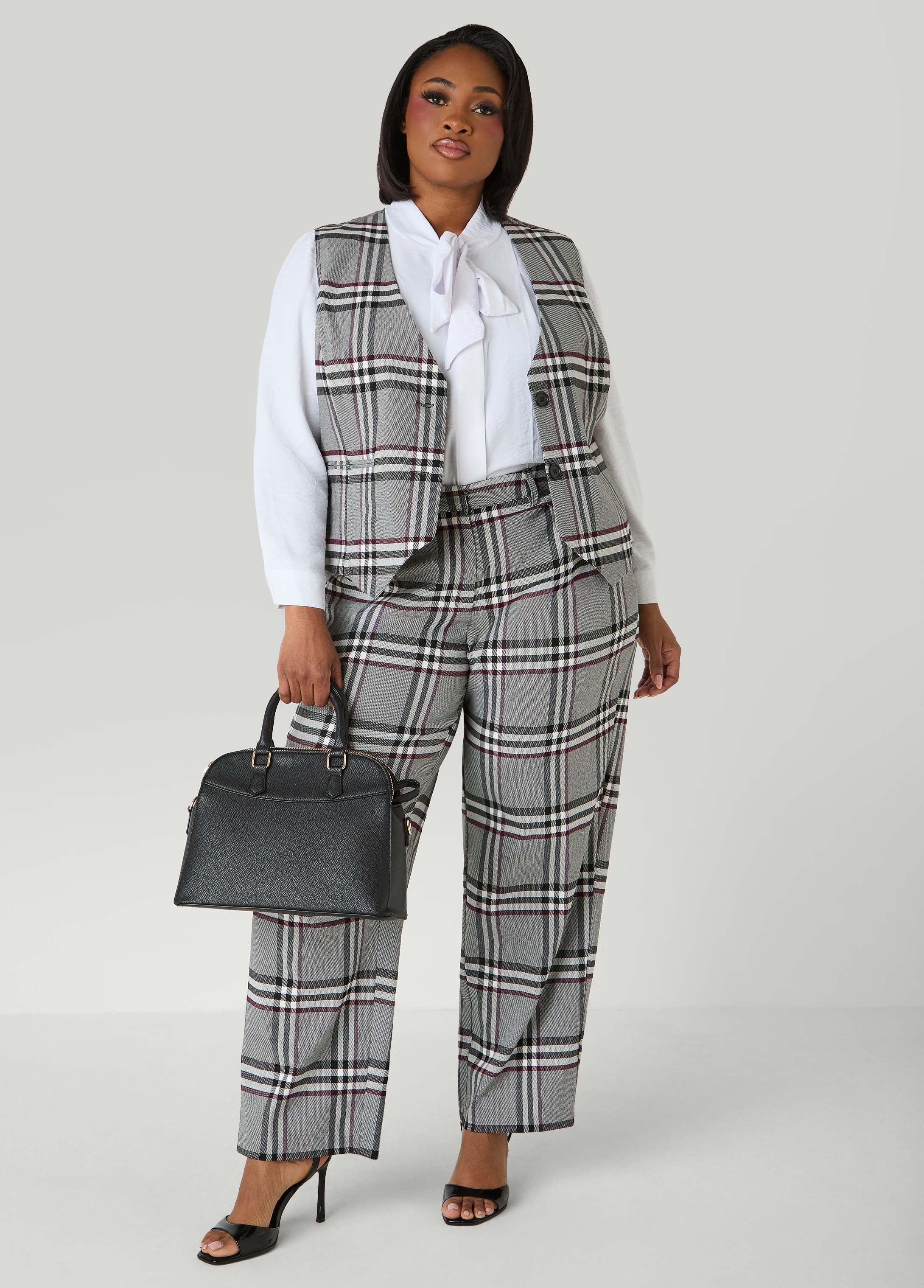 Millennium Plaid Vest - Image 5