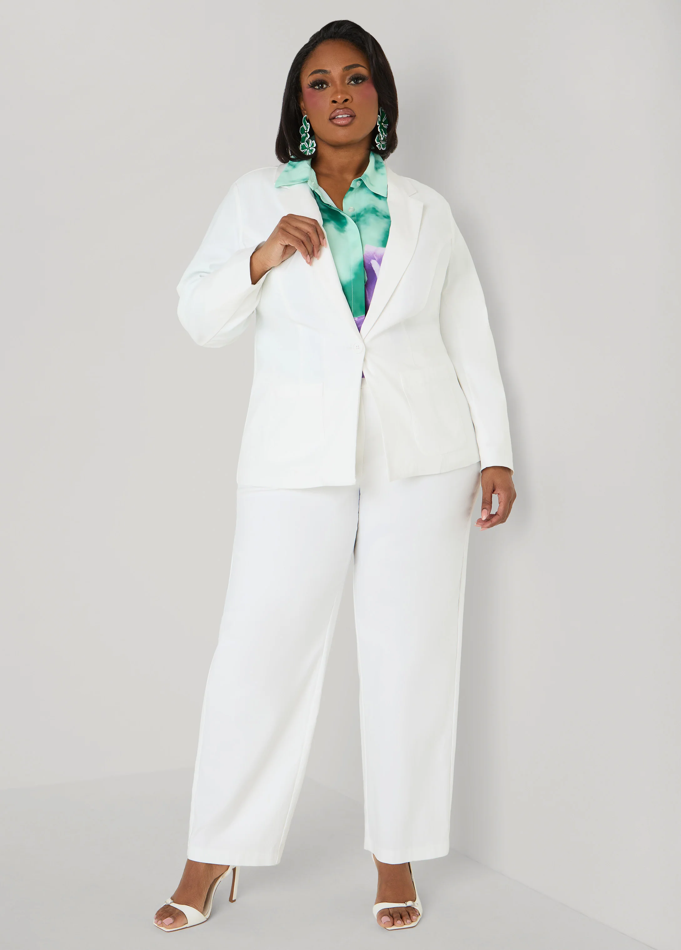 Millennium Button Up Blazer - Image 3