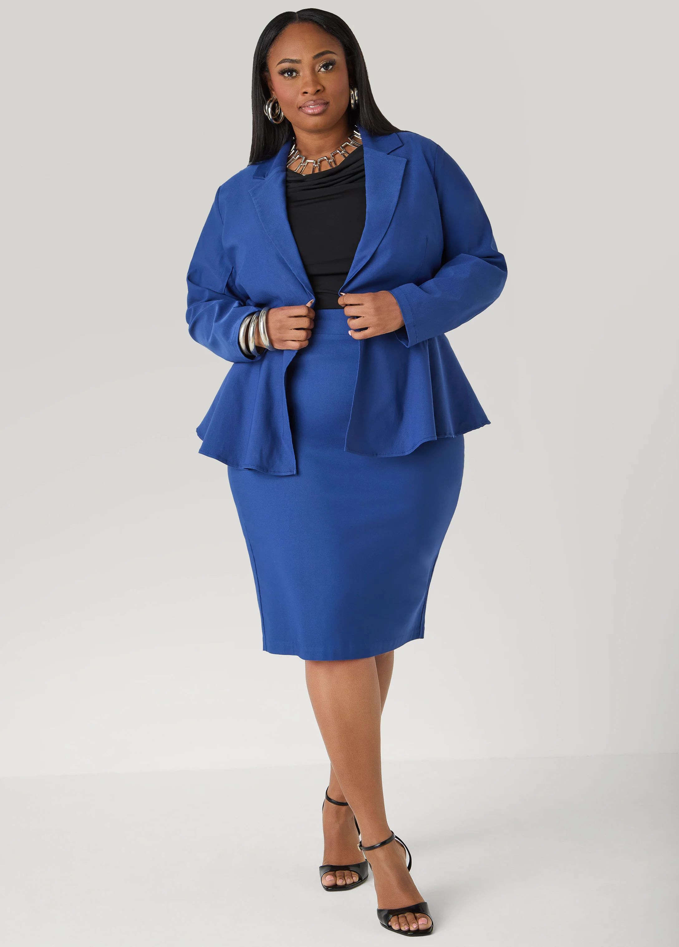Millennium Peplum Blazer - Image 3