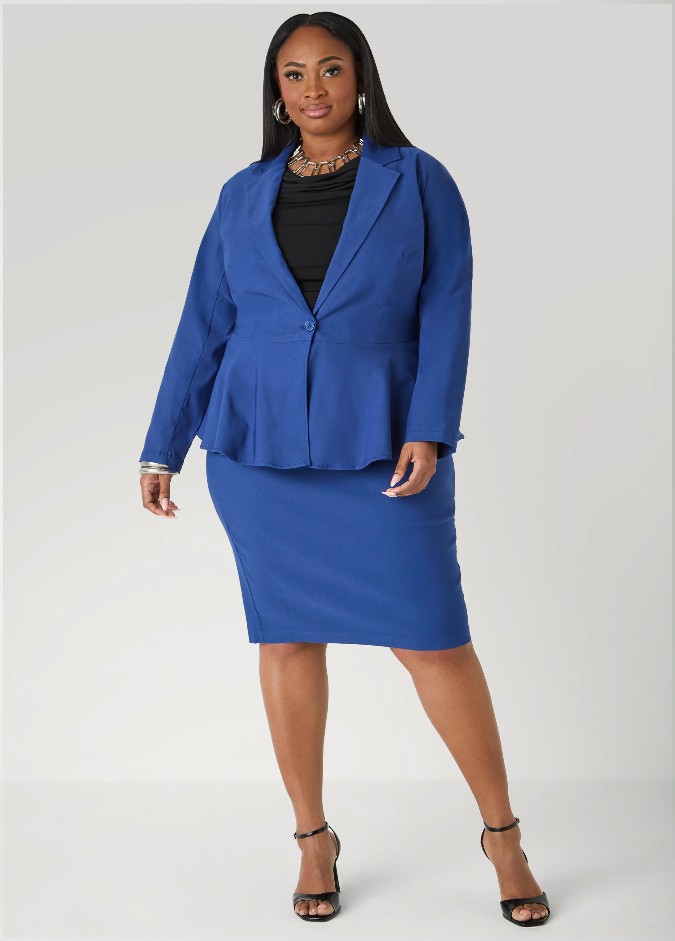 Millennium Peplum Blazer - Image 4