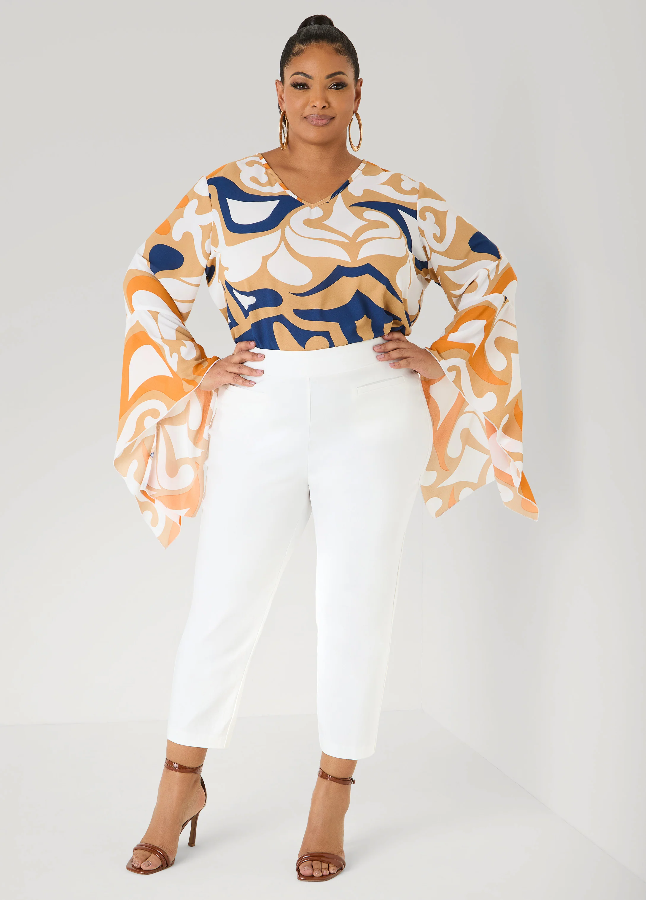 Millennium Pocket Front Capris - Image 3