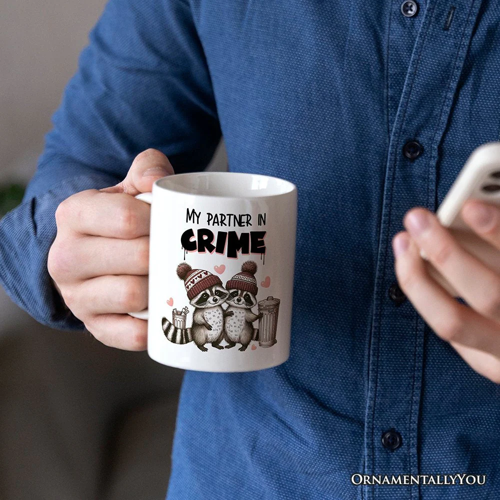 My Partner In Crime Ceramic Mug - Image 3