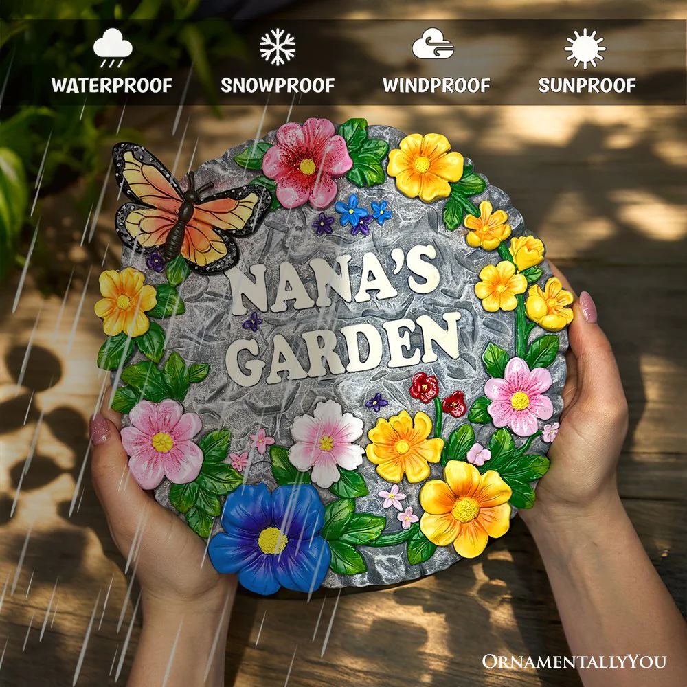 Nanas Garden Stepping Stone - Image 4
