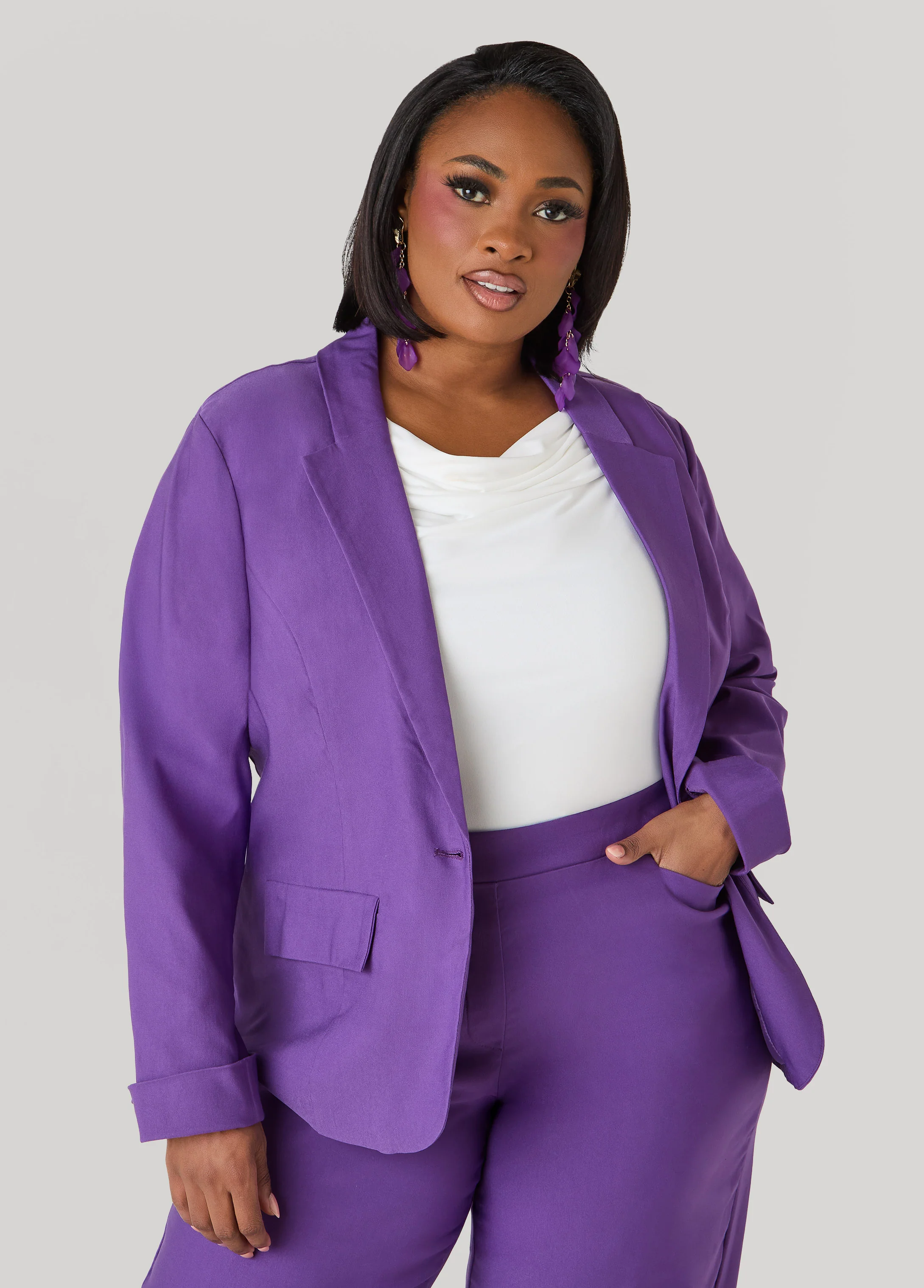Millennium Cuffed Blazer - Image 3