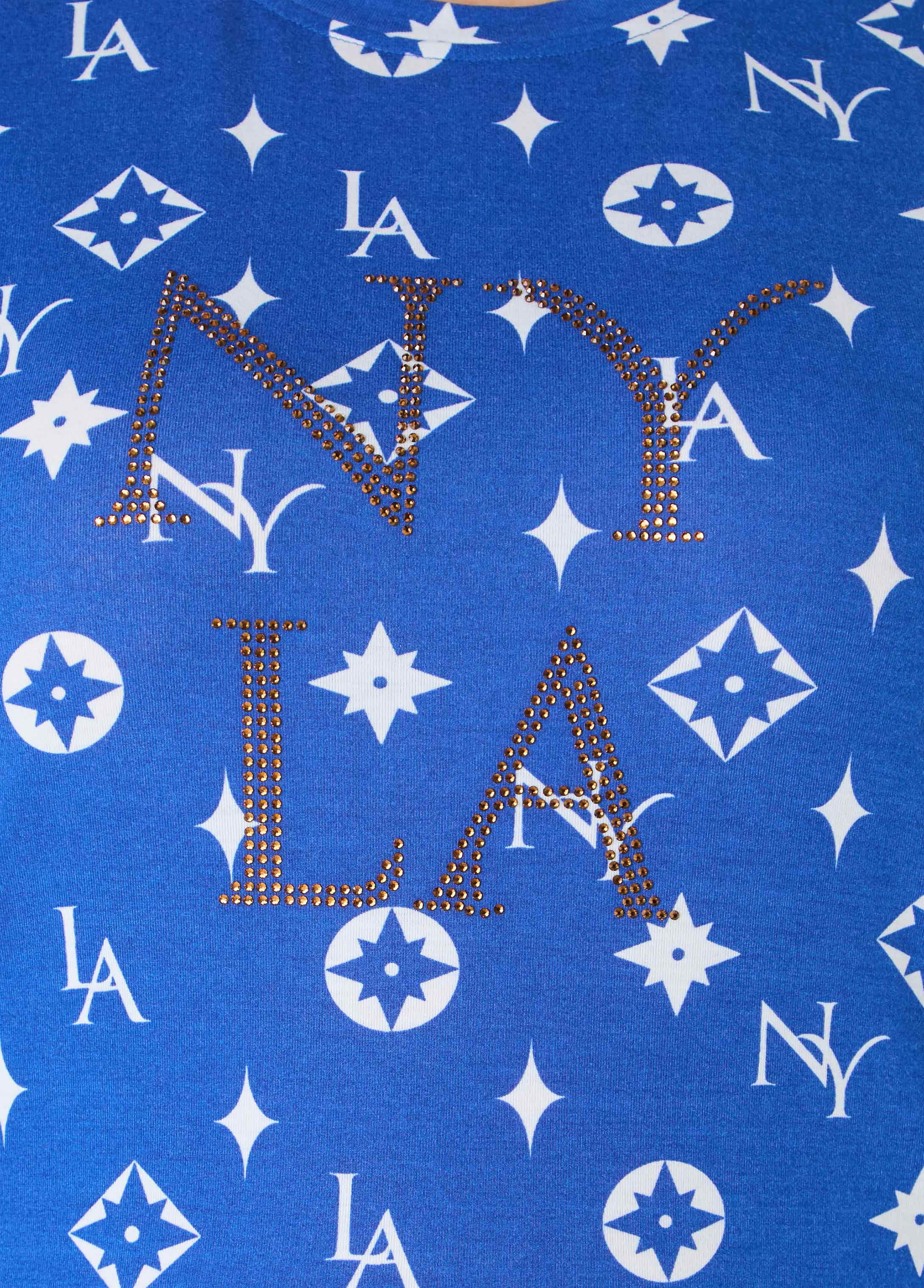 NY To LA Printed Tee - Image 5