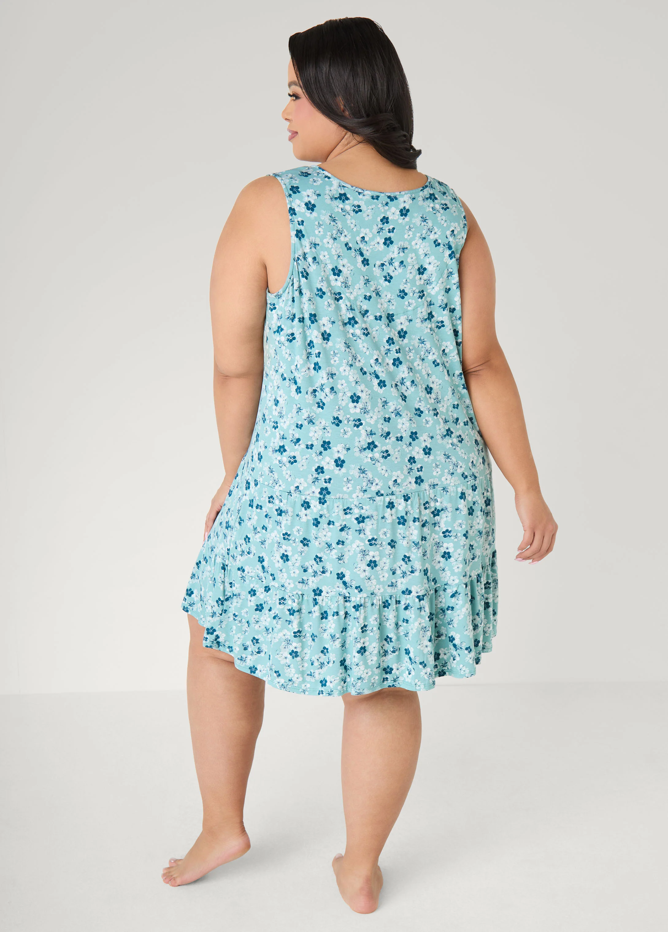 Anne Klein Floral Chemise - Image 2