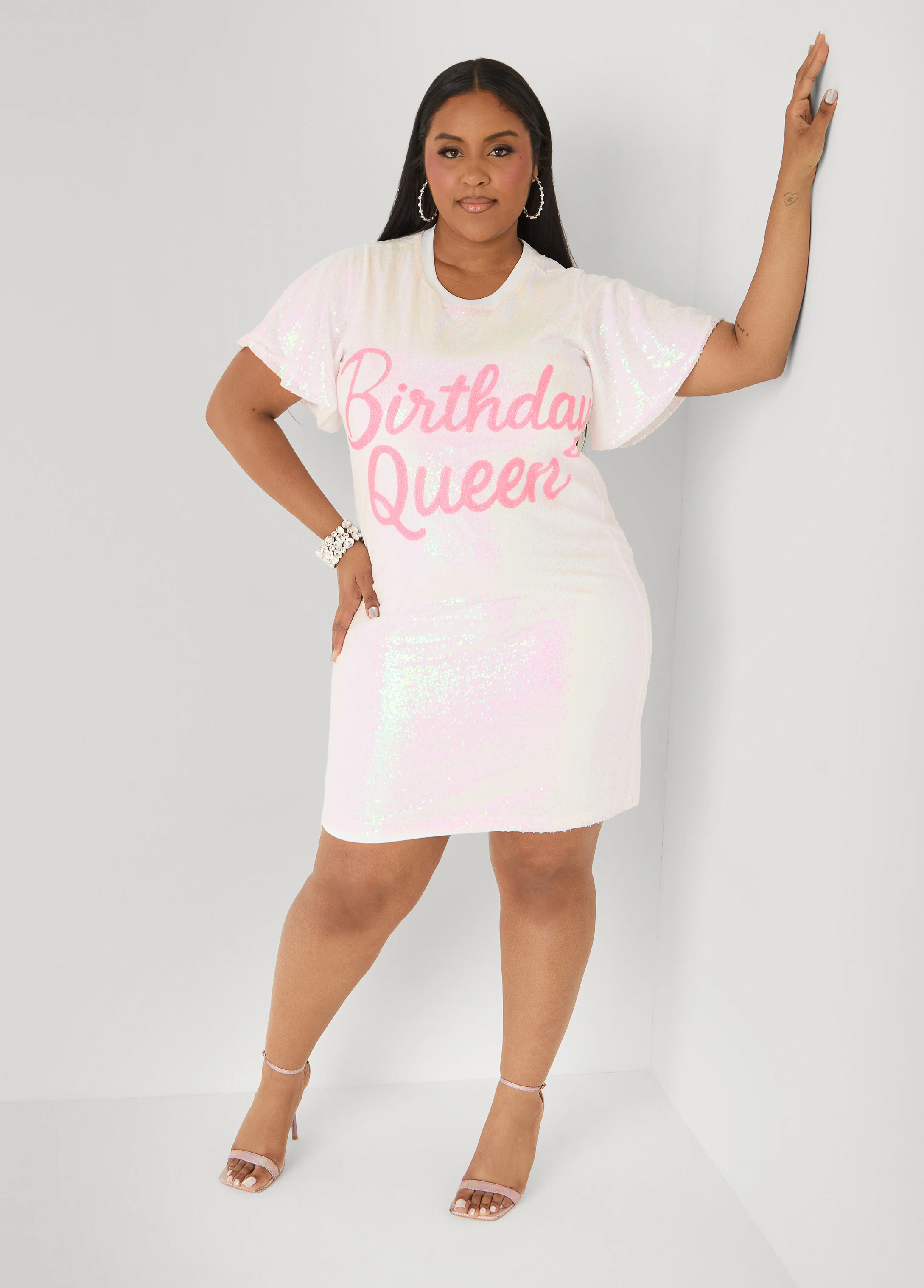 Birthday Queen Sequin Dress - Image 4