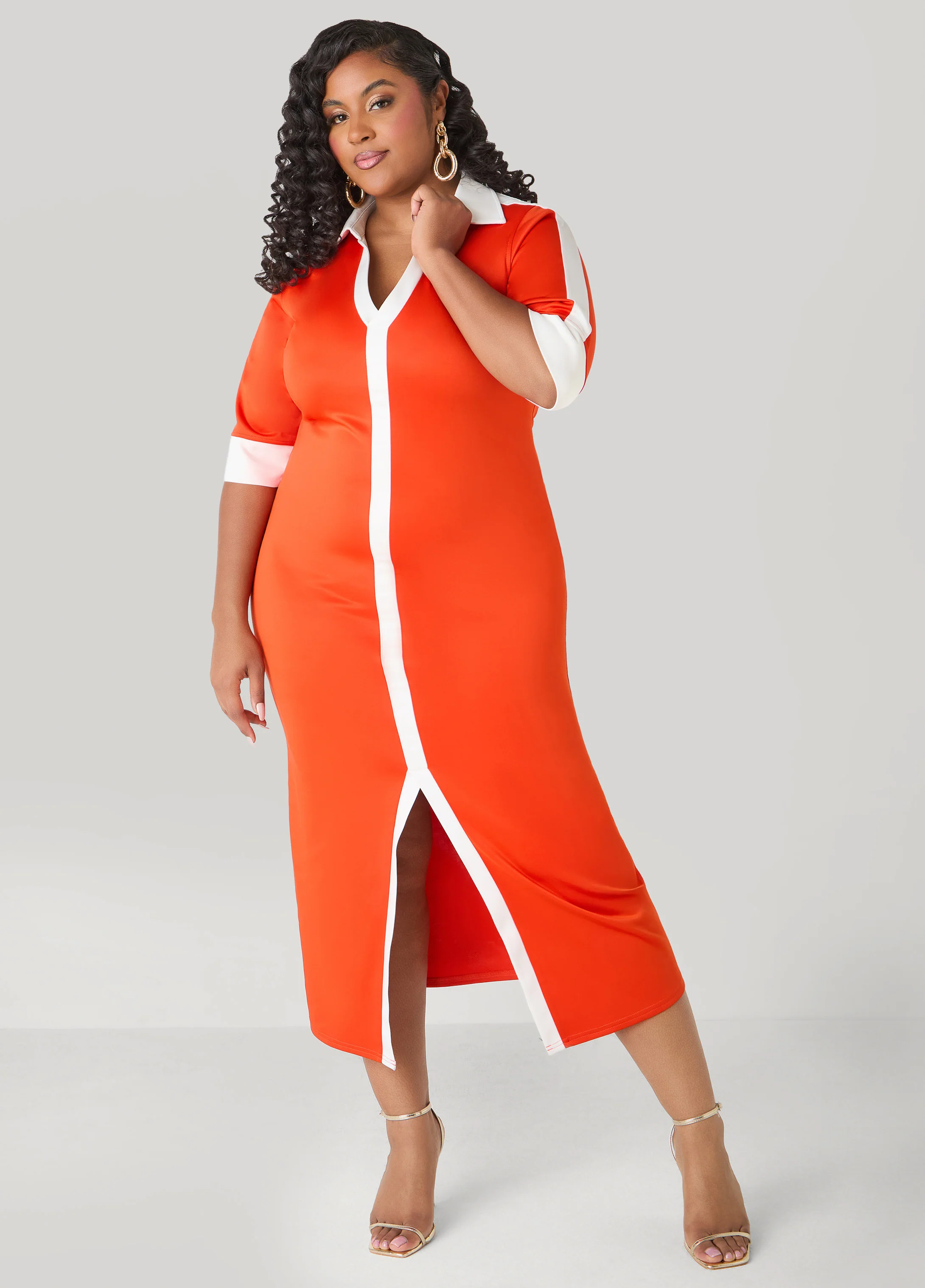 Front Split Maxi Dress - Image 5