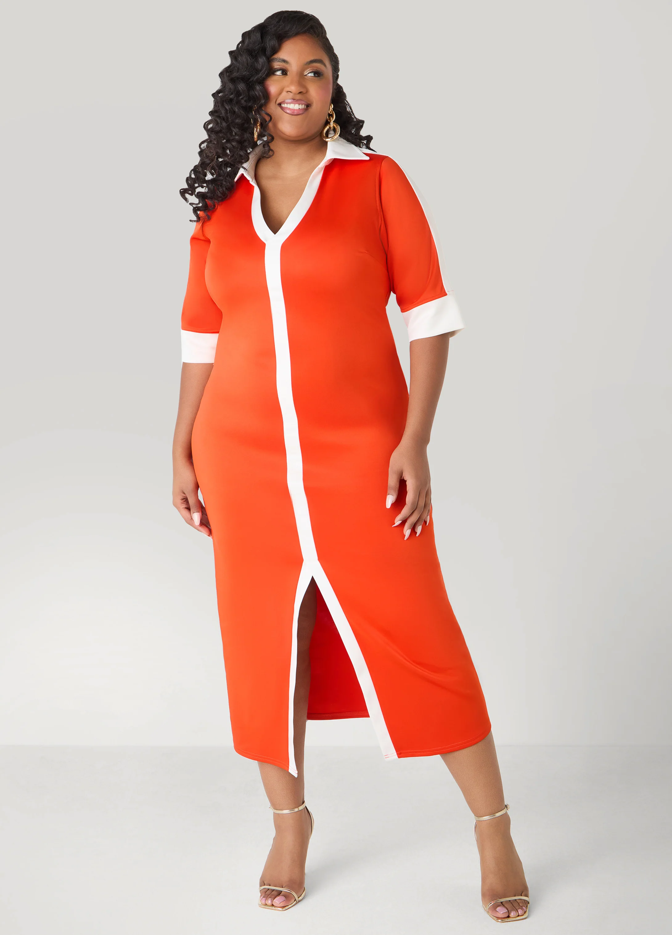 Front Split Maxi Dress - Image 7