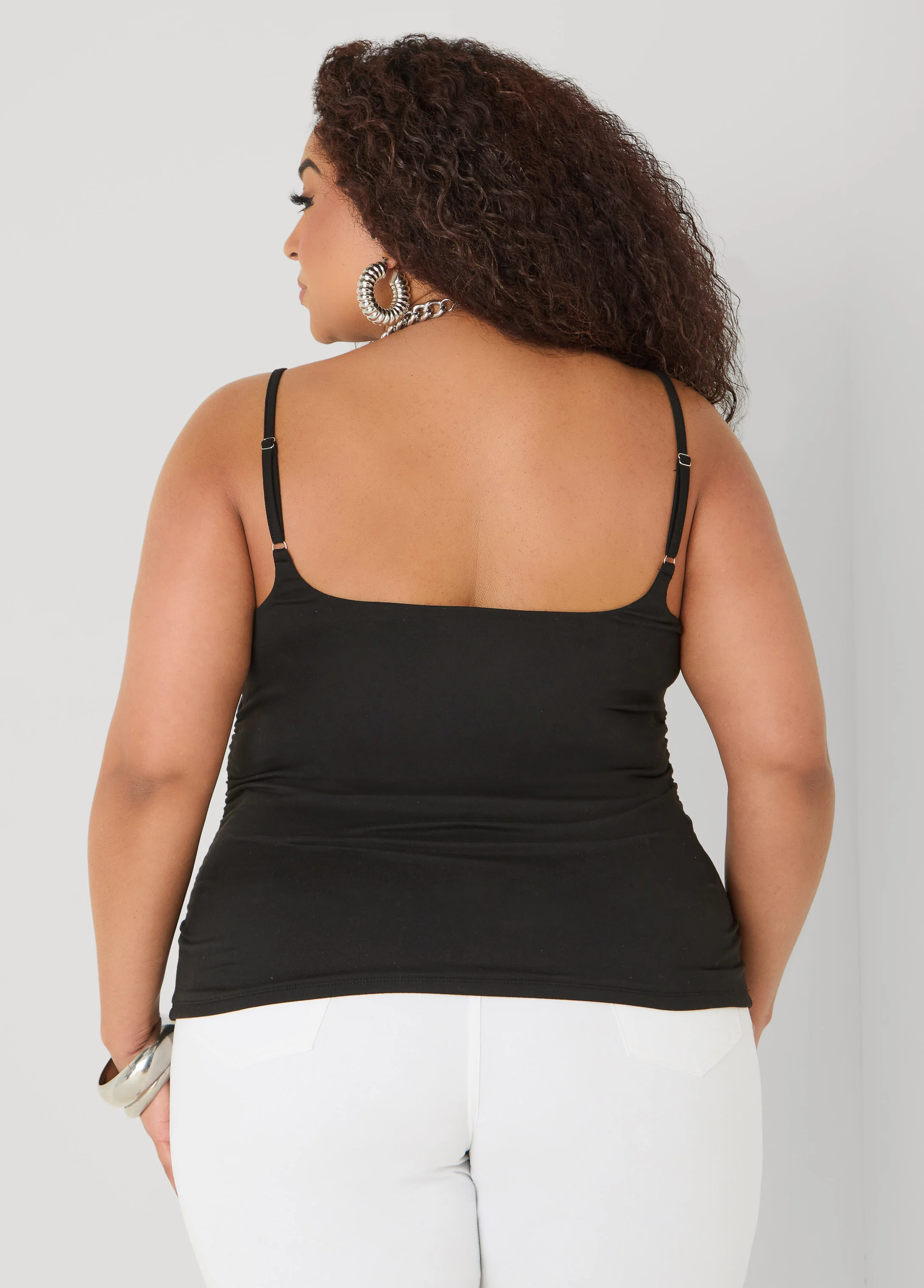 Ruched U Ring Cami - Image 2
