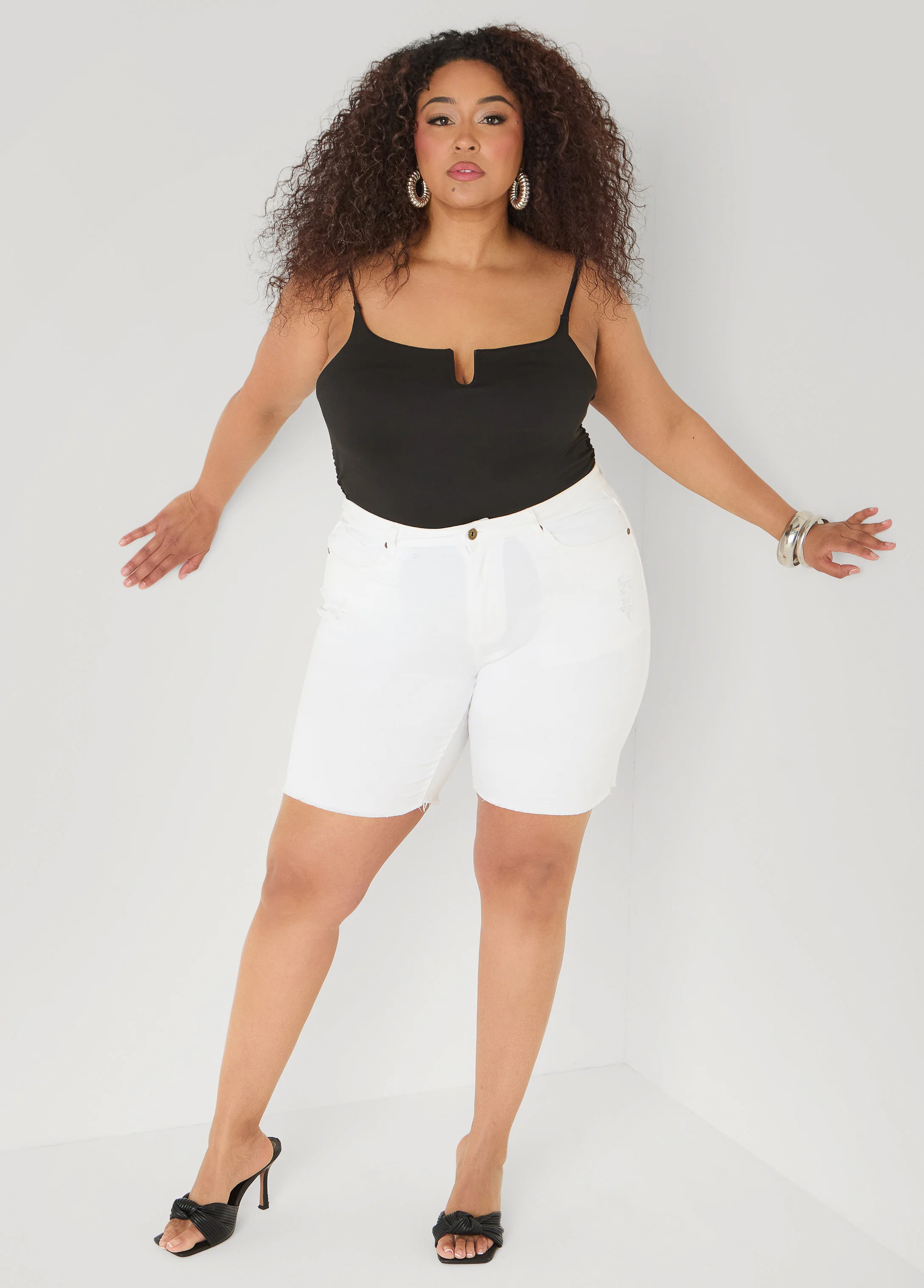 Ruched U Ring Cami - Image 3
