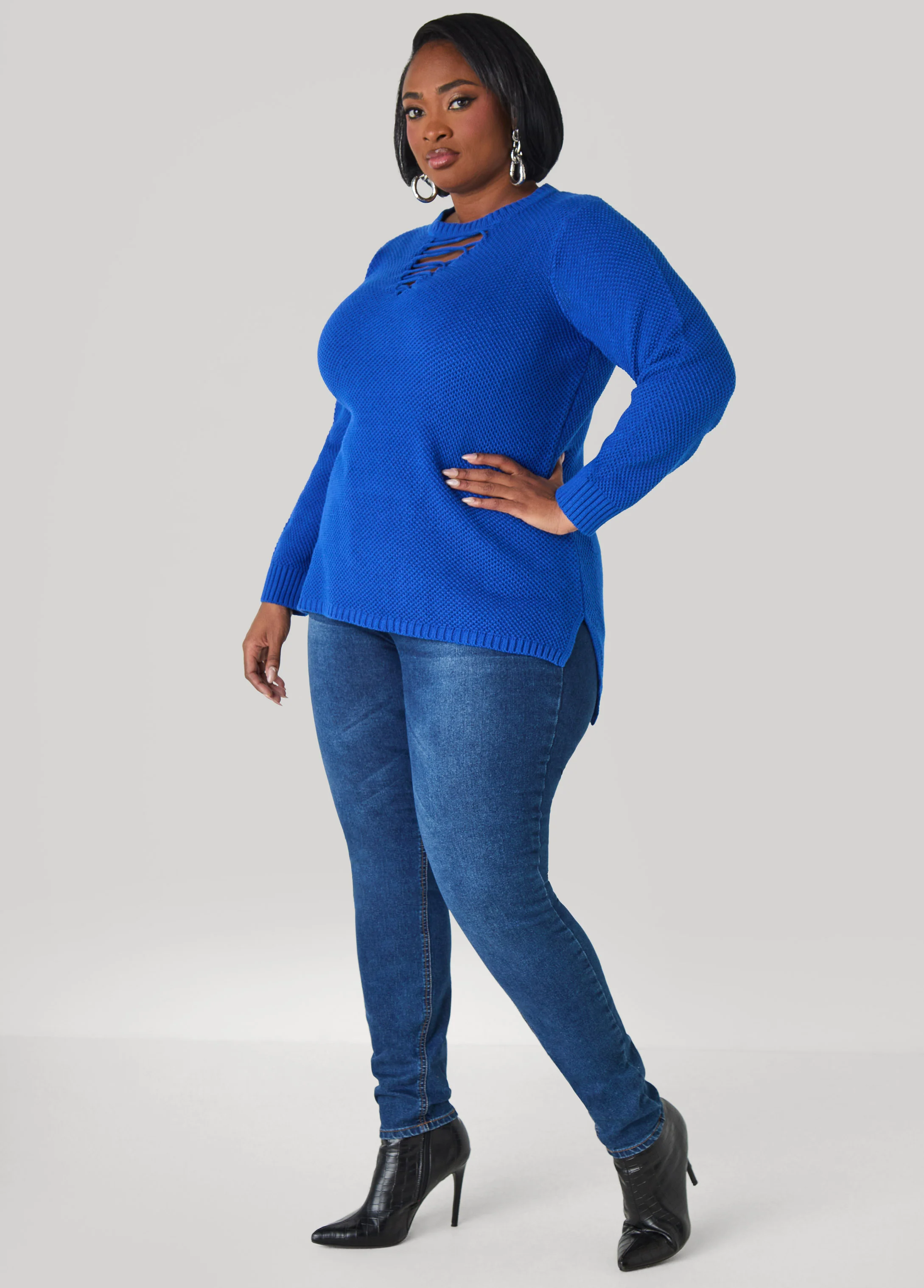 Lace Up Sweater - Image 8