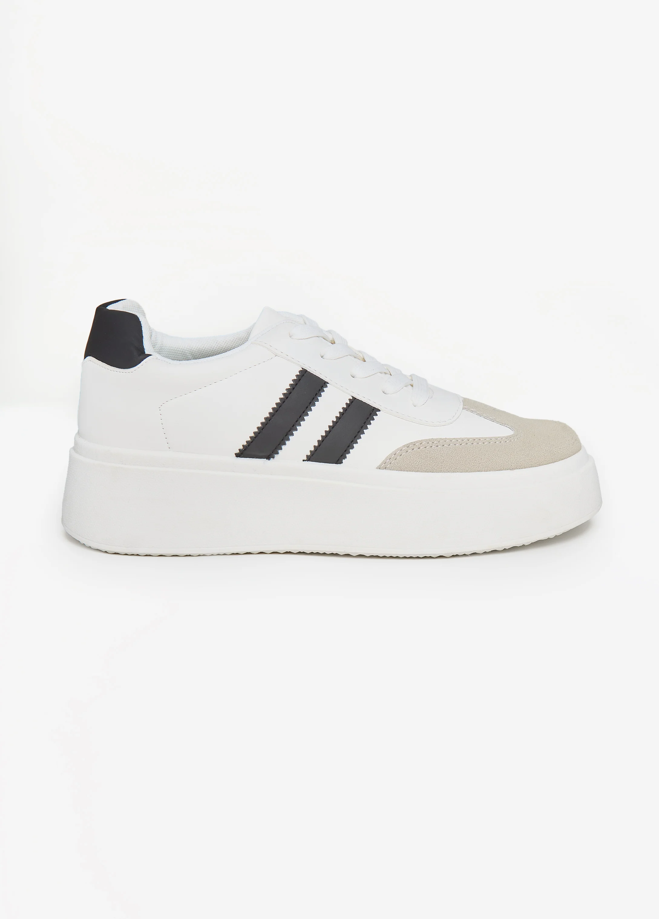 Striped Low Top Sneakers - Image 3