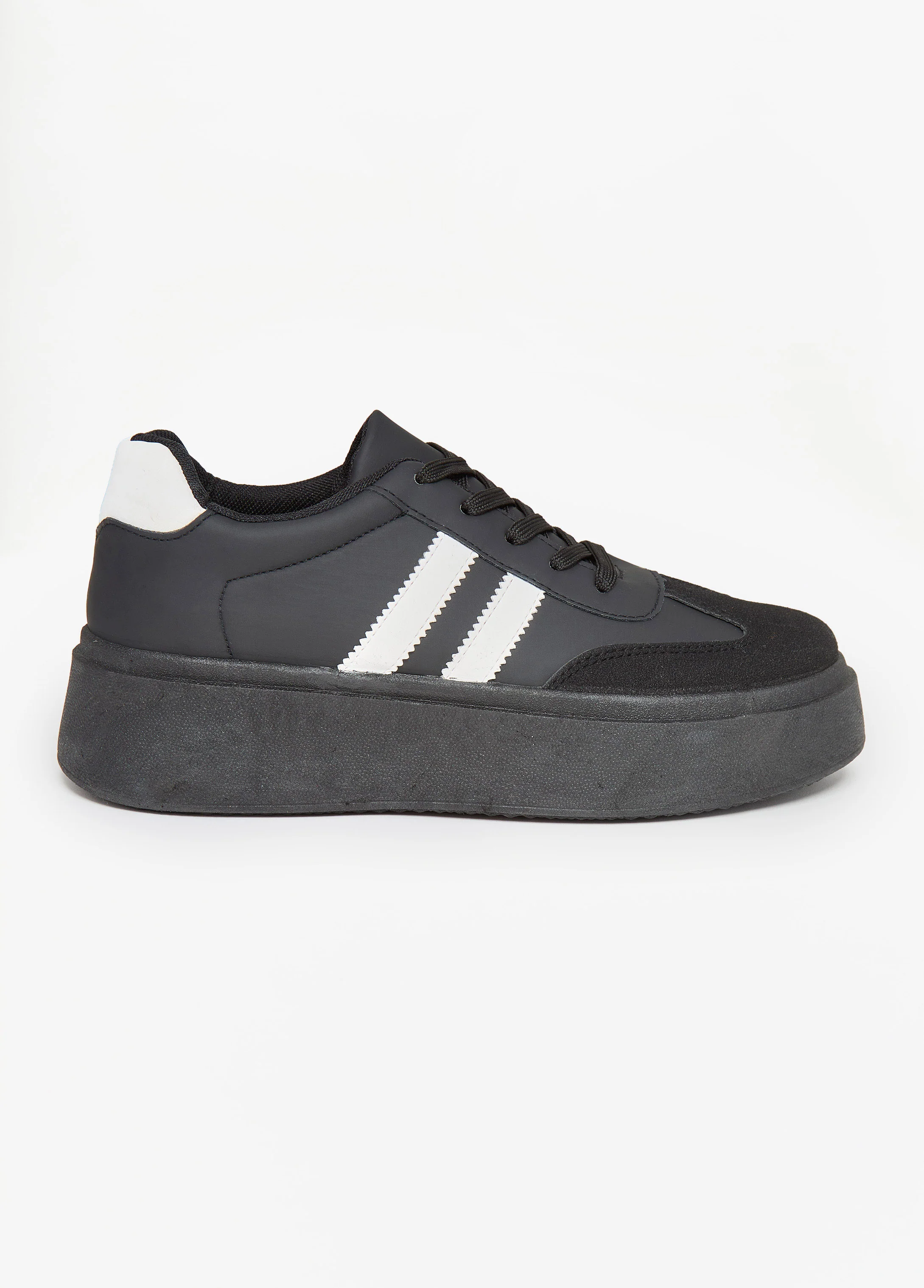 Striped Low Top Sneakers - Image 4