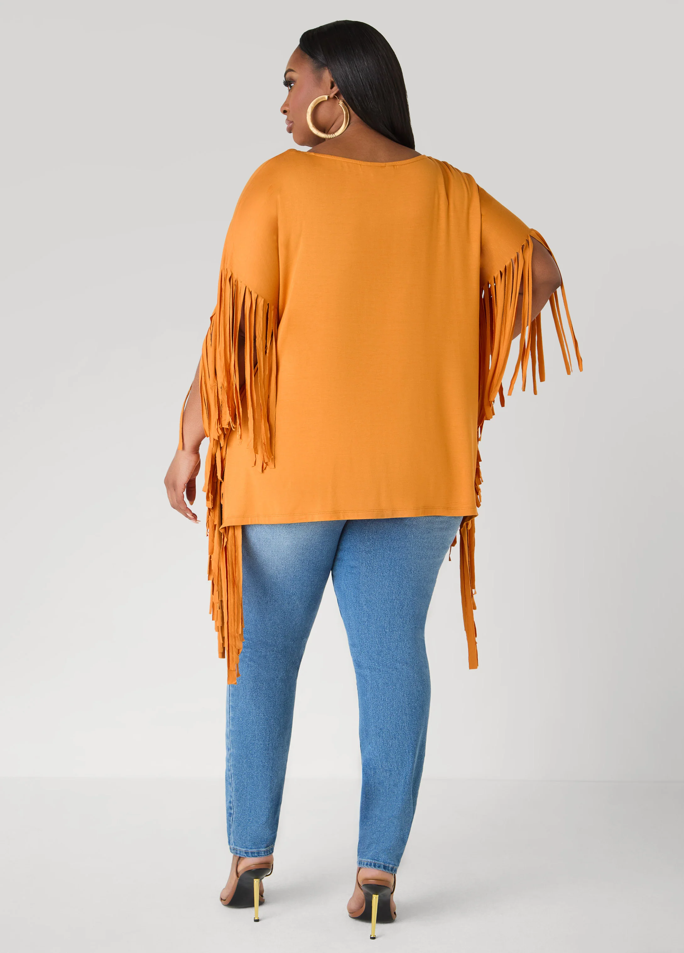 Fringed Oversized T Shirt - Image 2