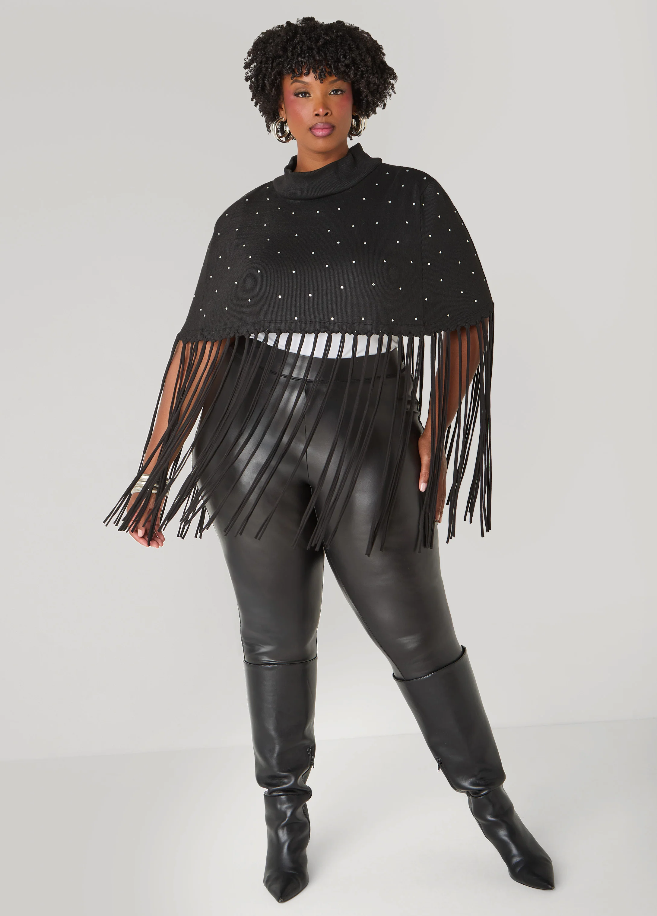 Fringed Crystal Cape - Image 3