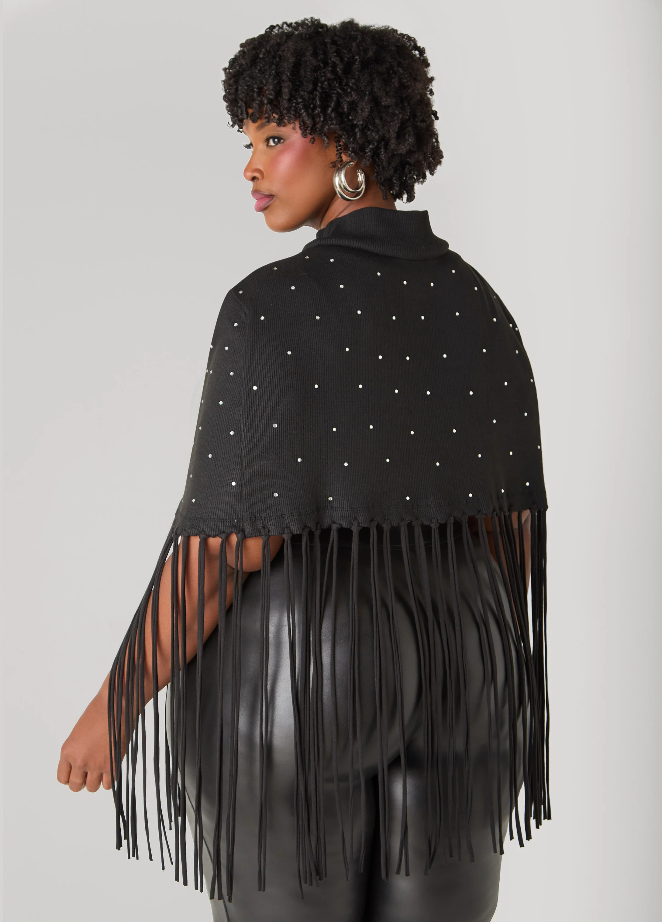 Fringed Crystal Cape - Image 4