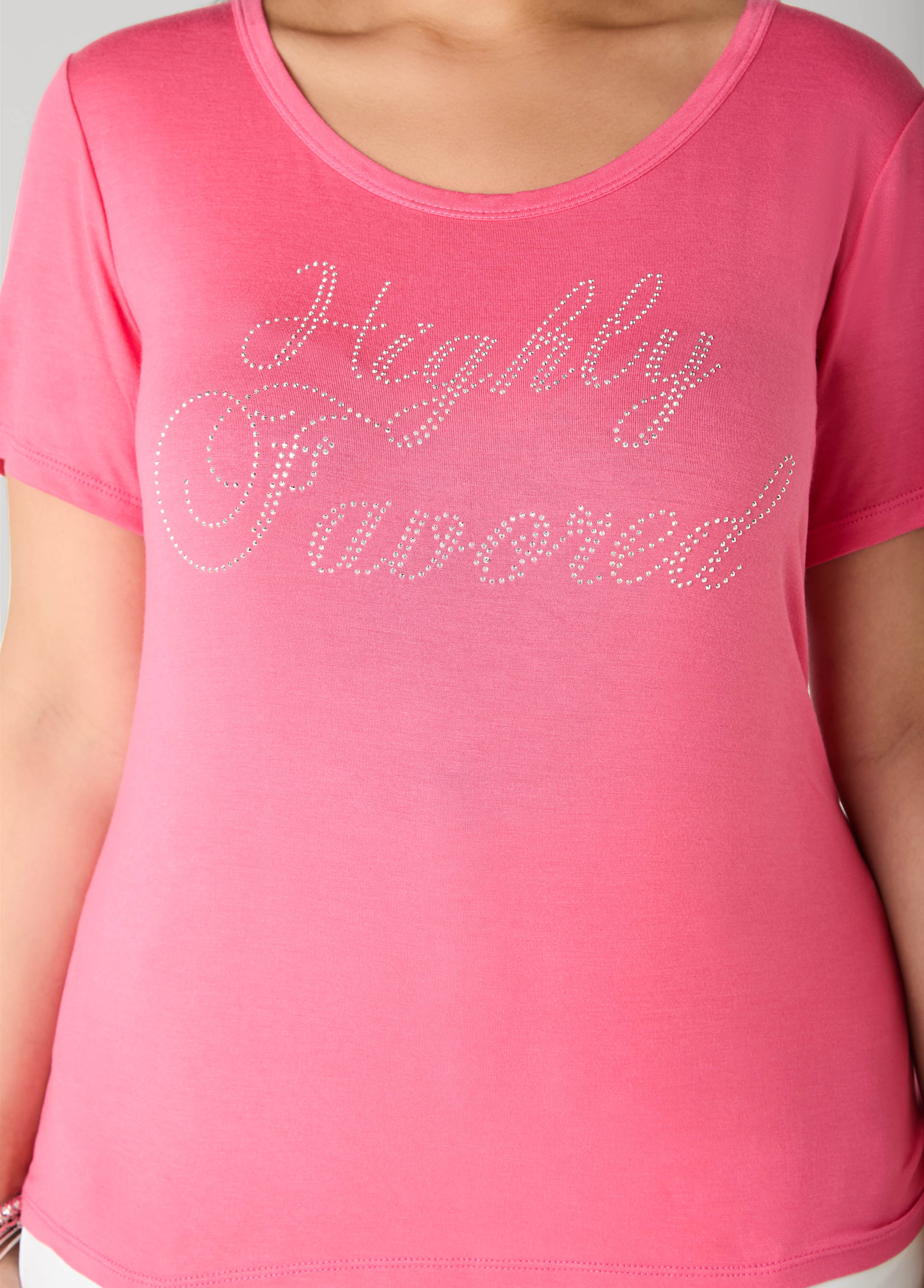 Highly Favored Crystal Tee - Image 4