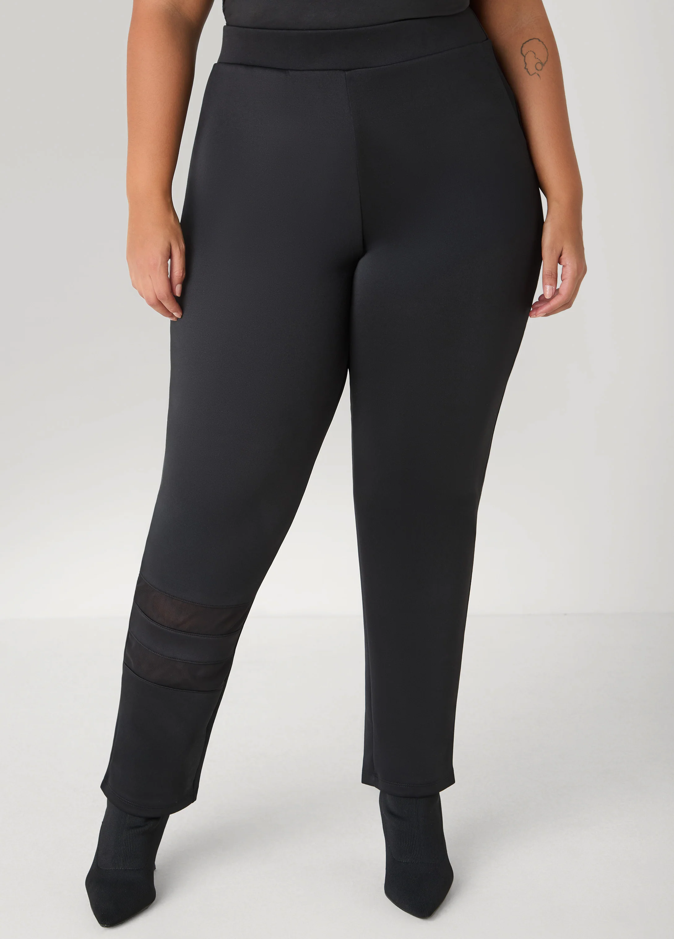 Mesh Paneled Track Pants - Image 3