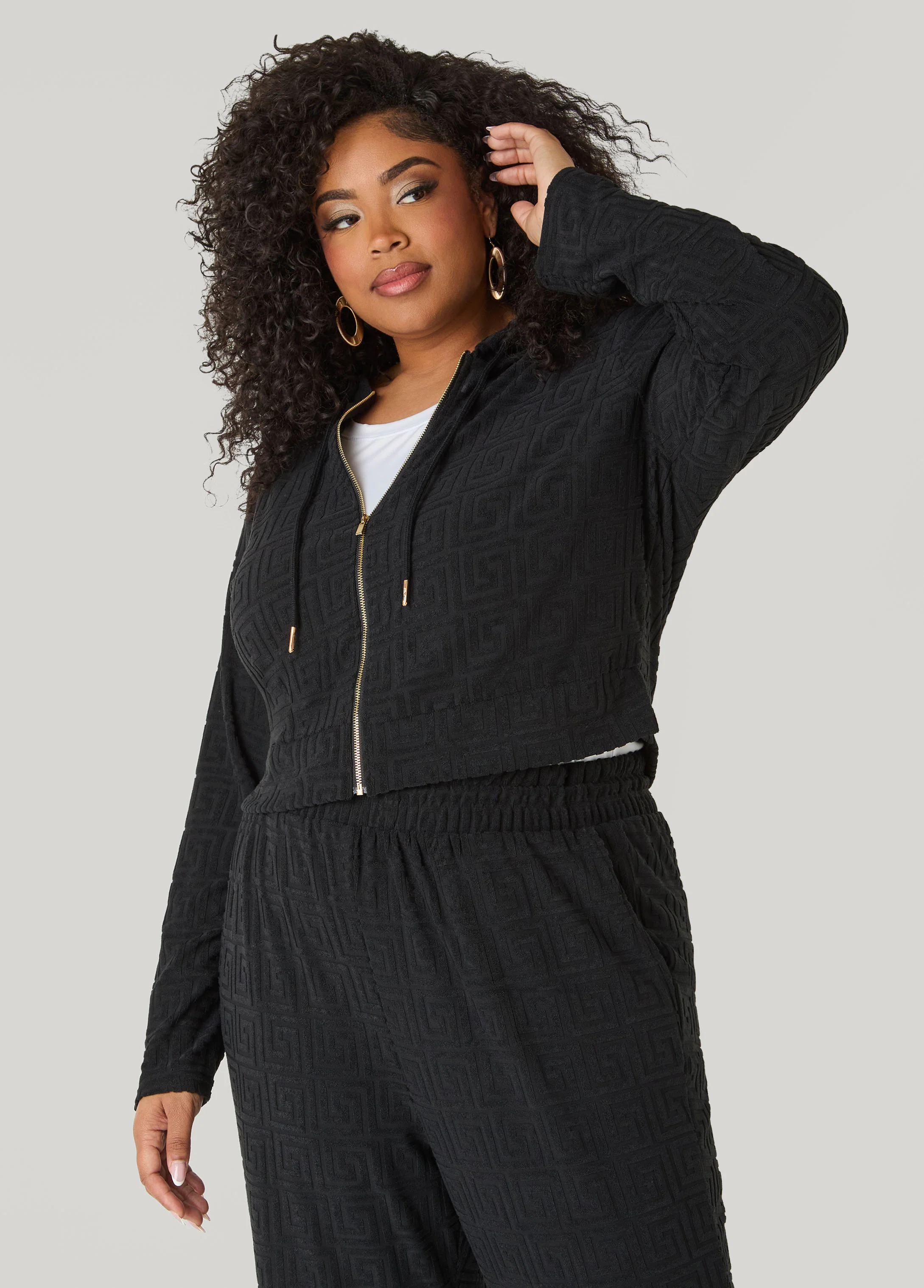 Greek Key Track Jacket - Image 11