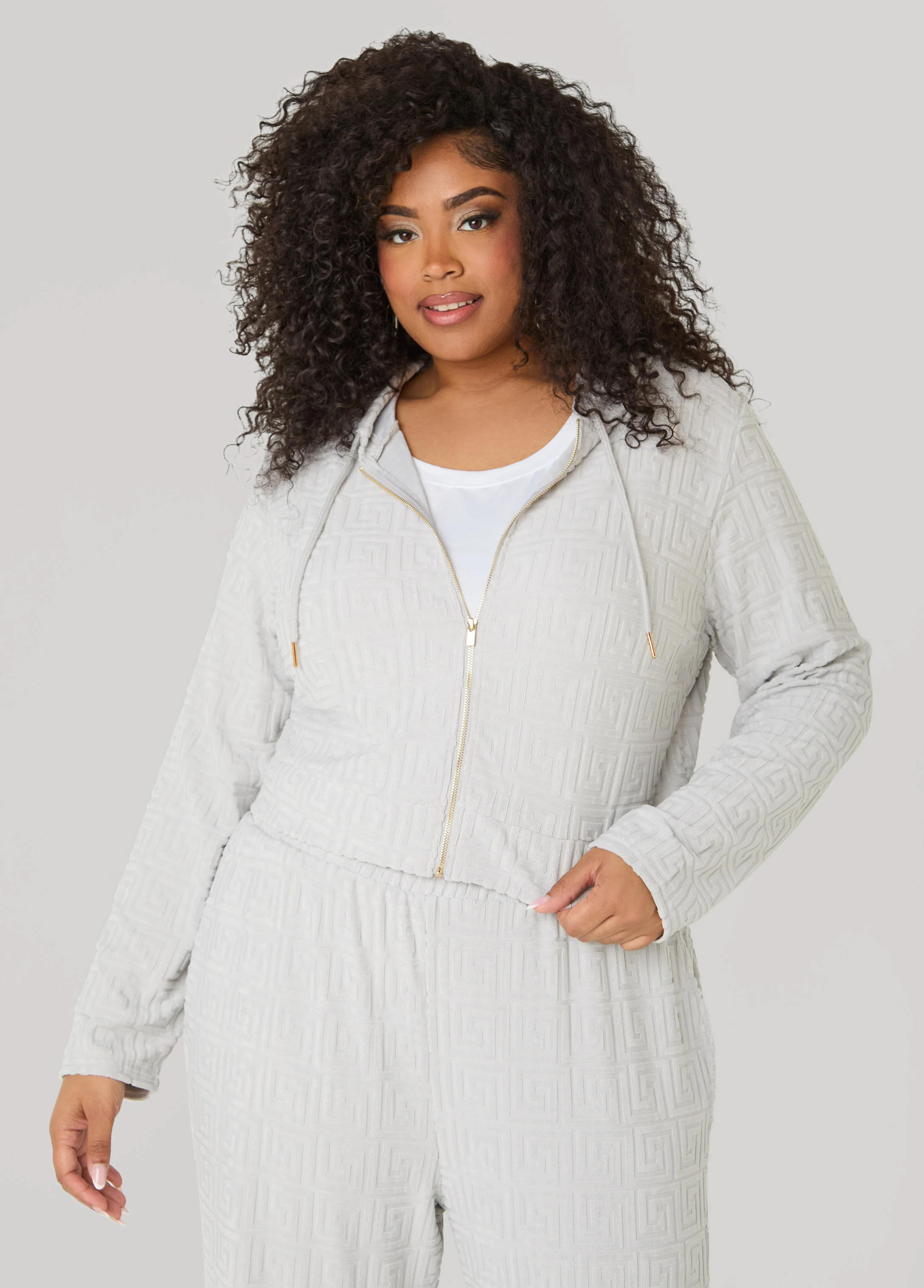 Greek Key Track Jacket - Image 14