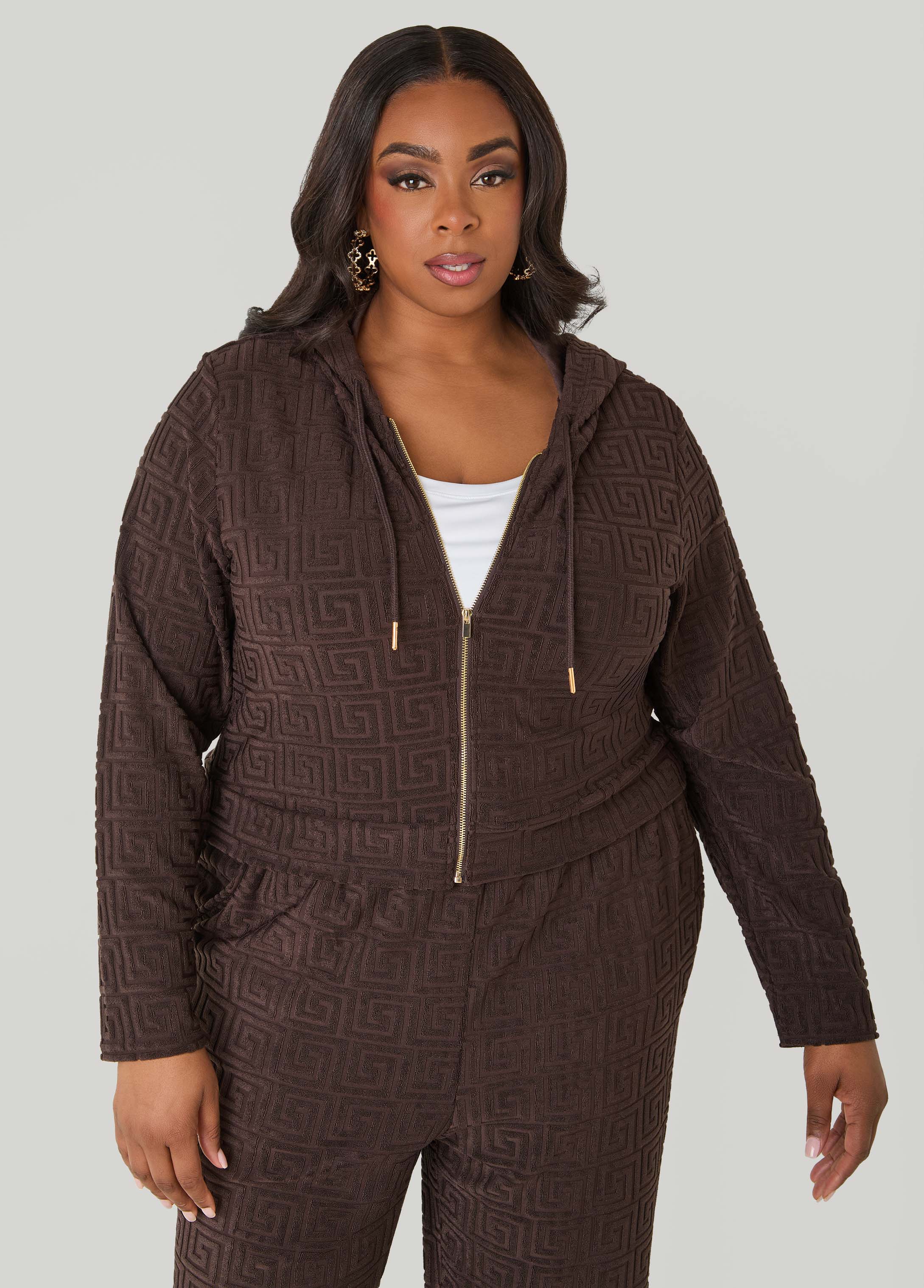 Greek Key Track Jacket - Image 4