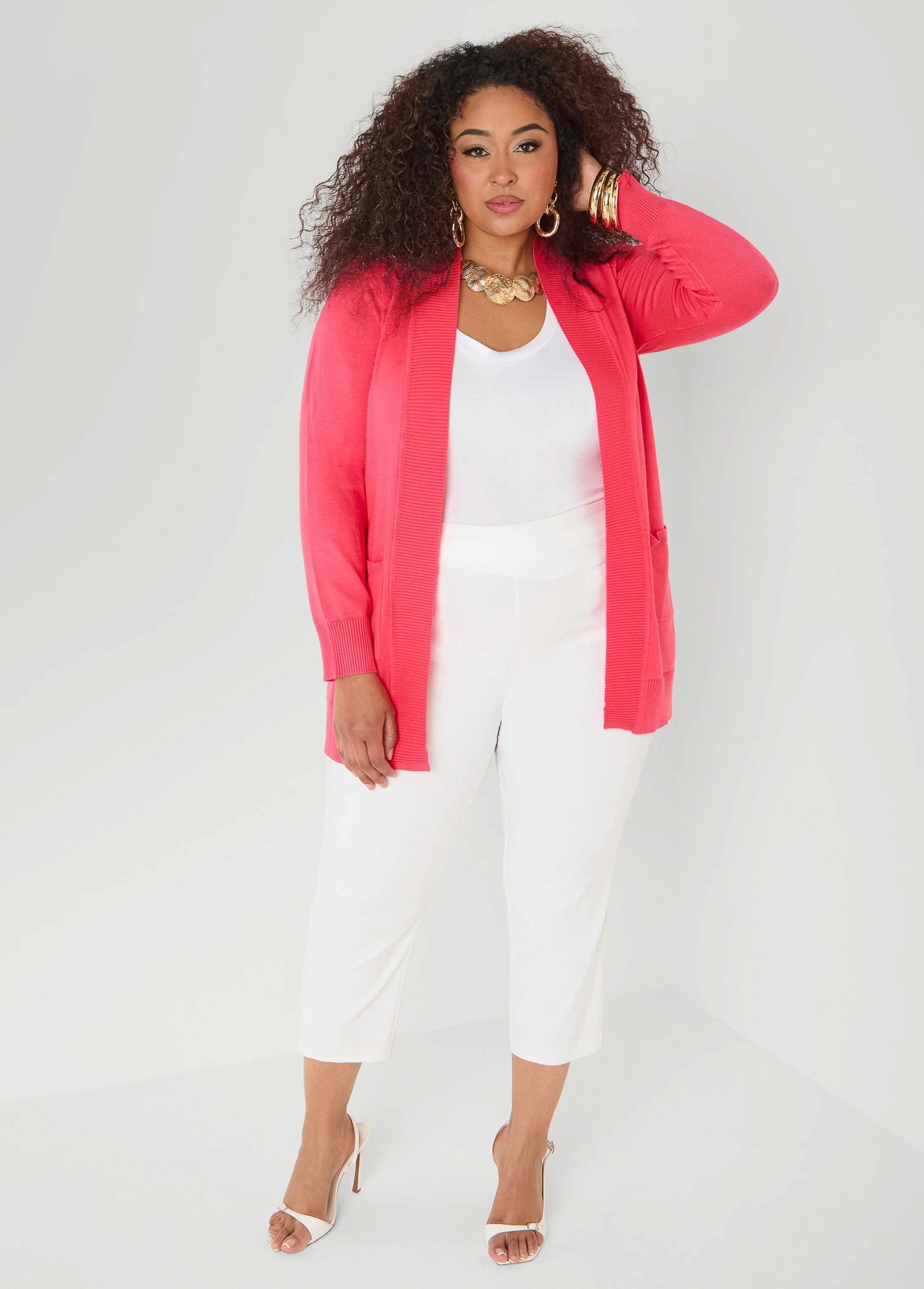 Open Front Cardigan - Image 7