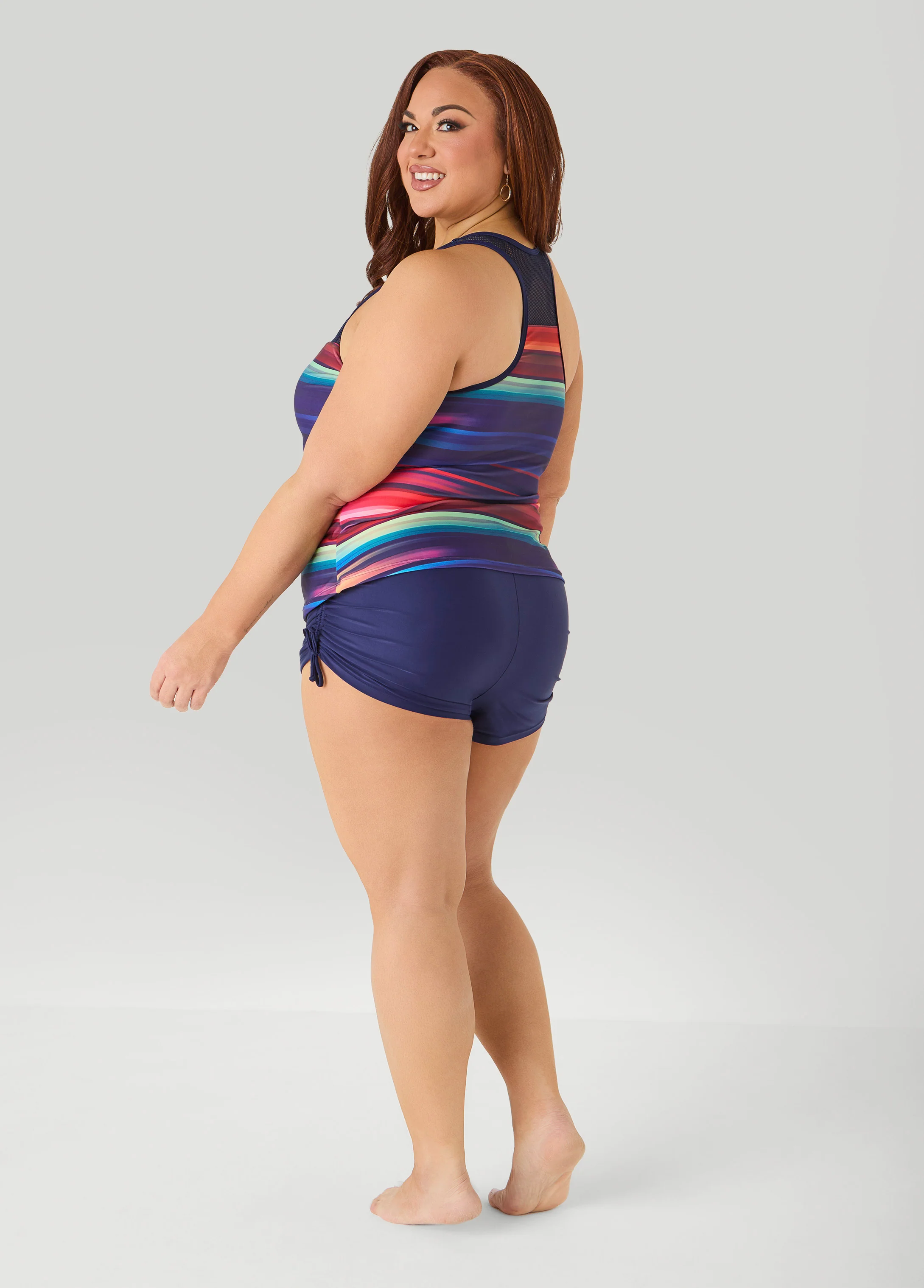 Striped Tankini Set - Image 2