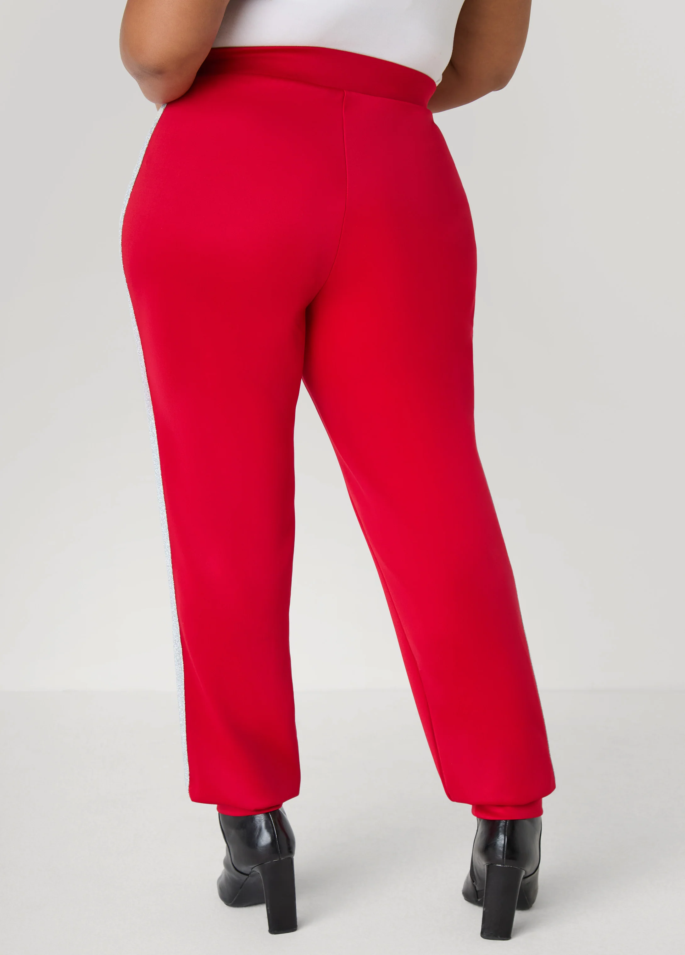 Metallic Paneled Joggers - Image 4