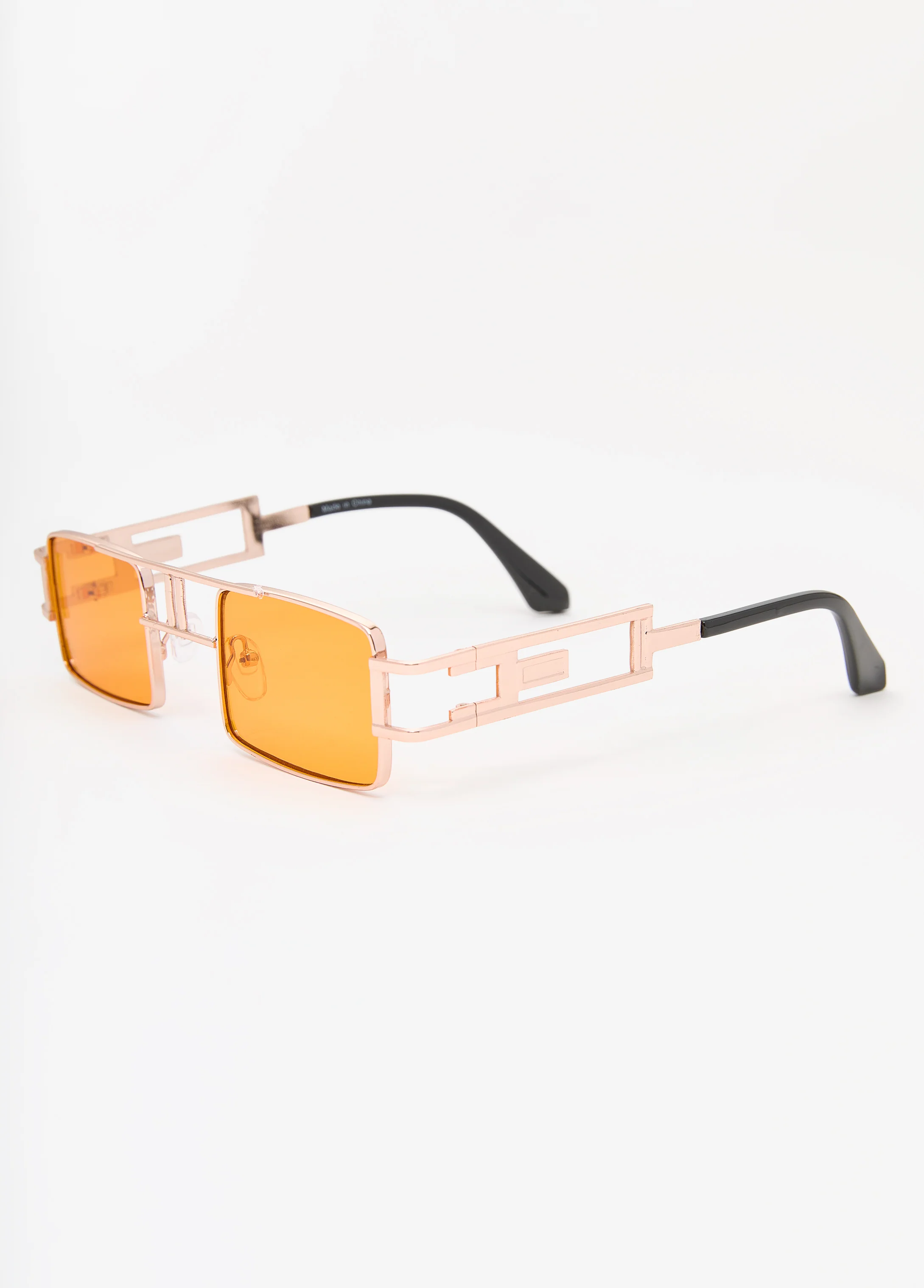 Rectangle Frame Tinted Sunglasses - Image 3