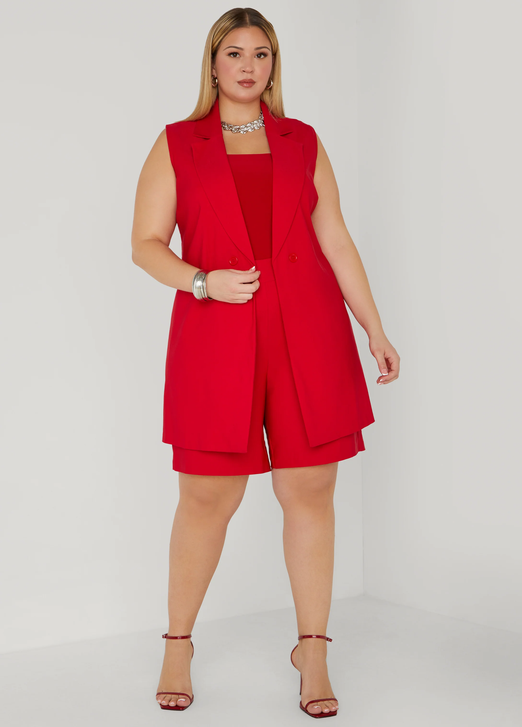 Button Embellished Shorts - Image 6