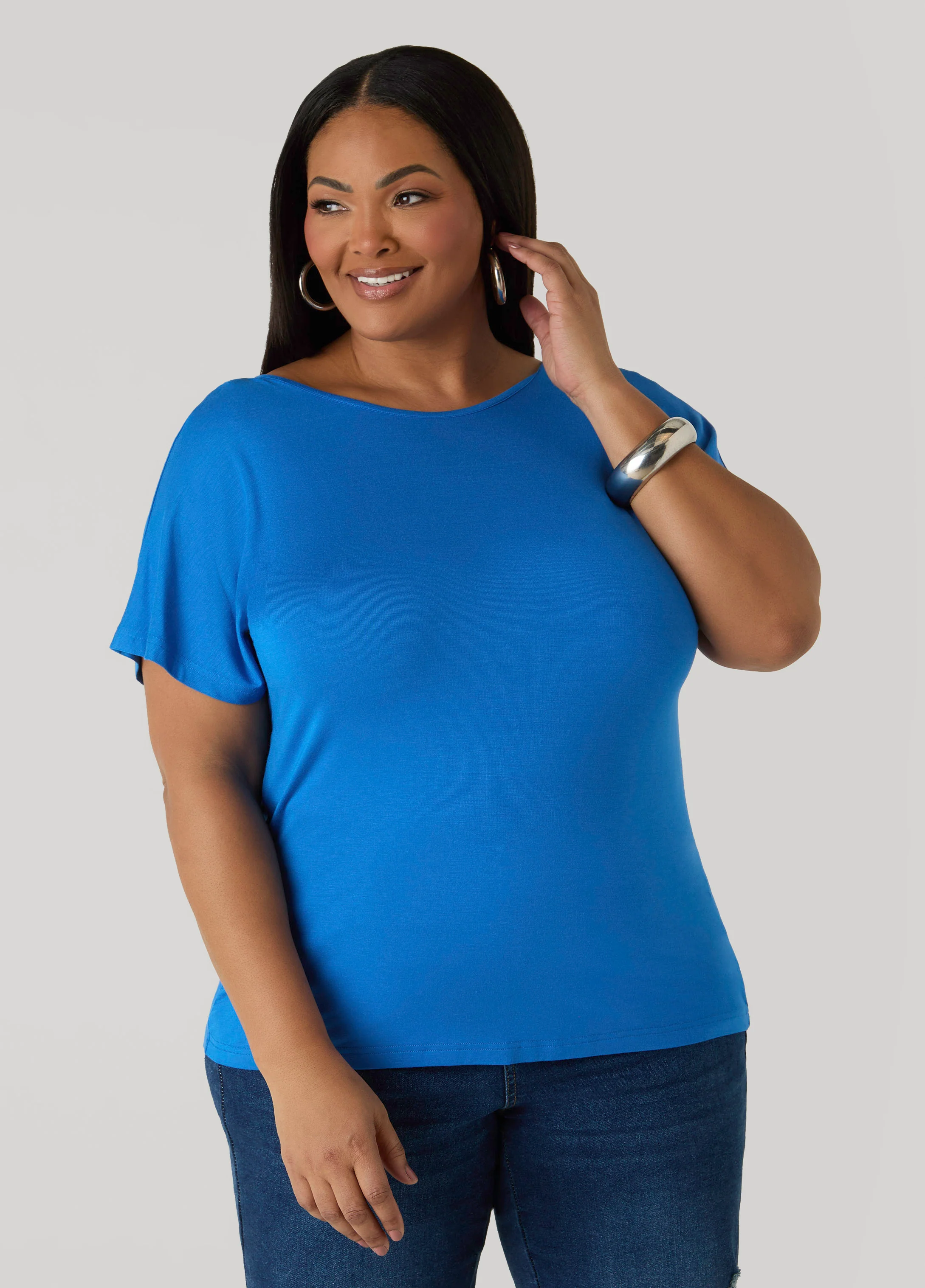Lace Paneled Open Back Top - Image 4