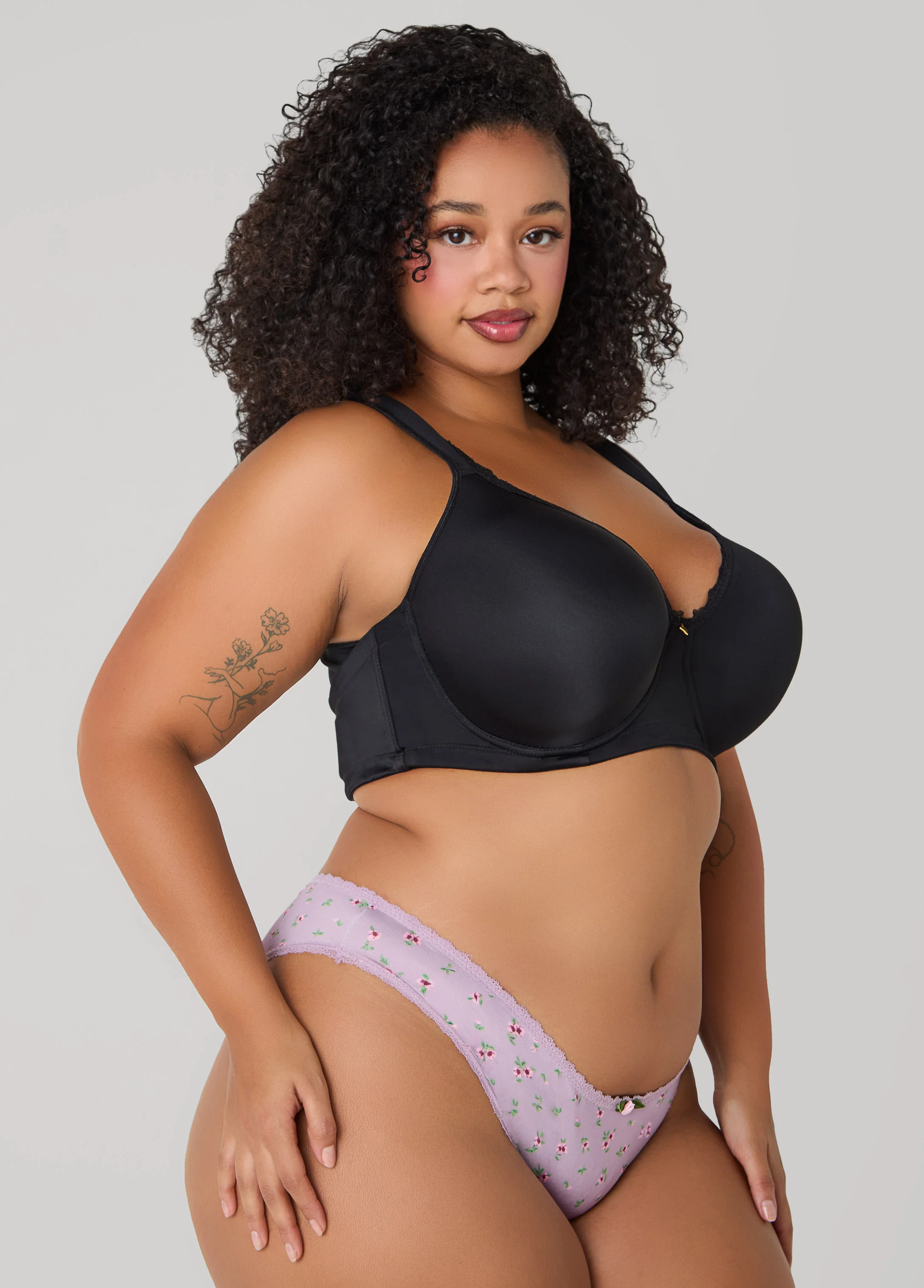 3 Pack Lace Trimmed Bikini Panties - Image 3