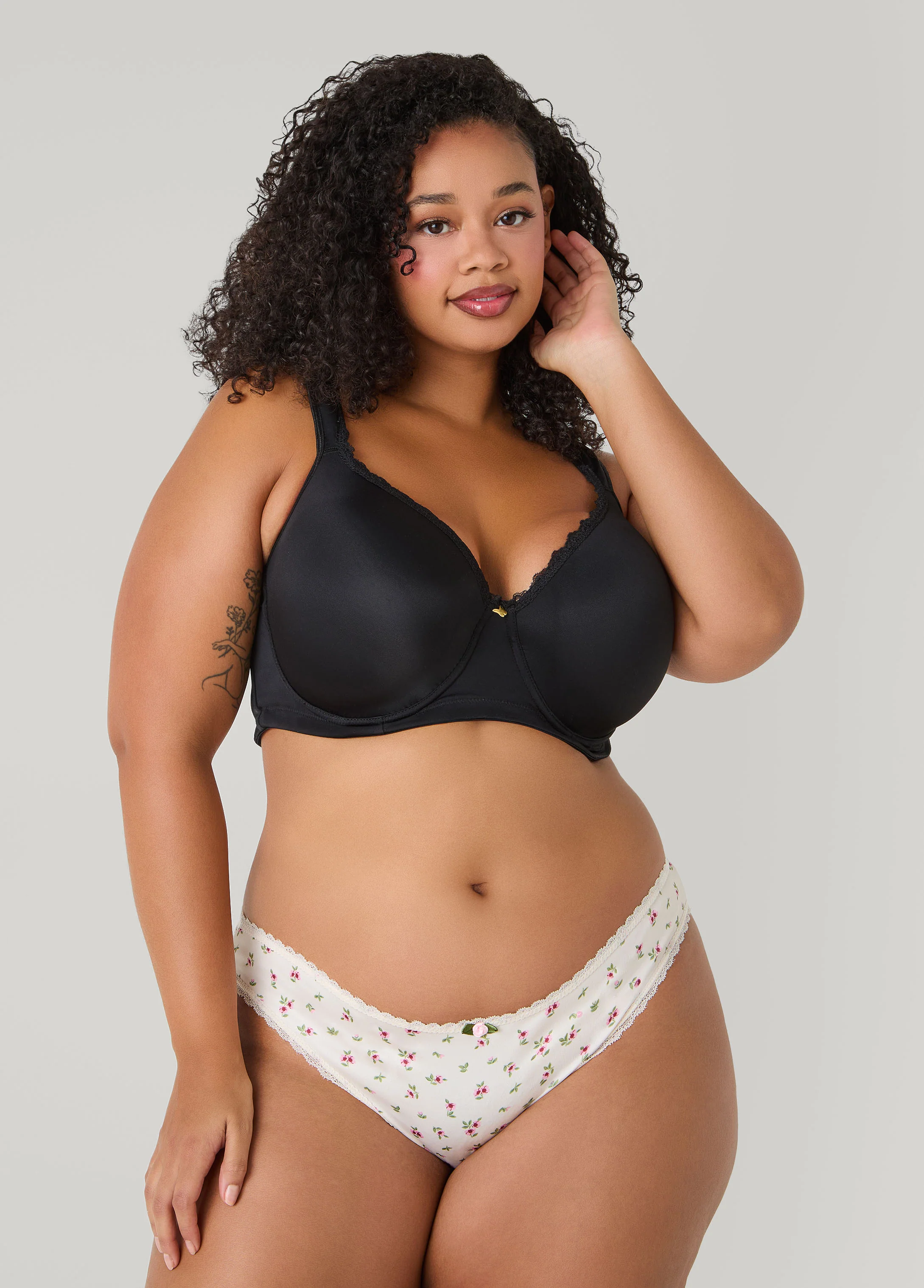 3 Pack Lace Trimmed Bikini Panties - Image 8