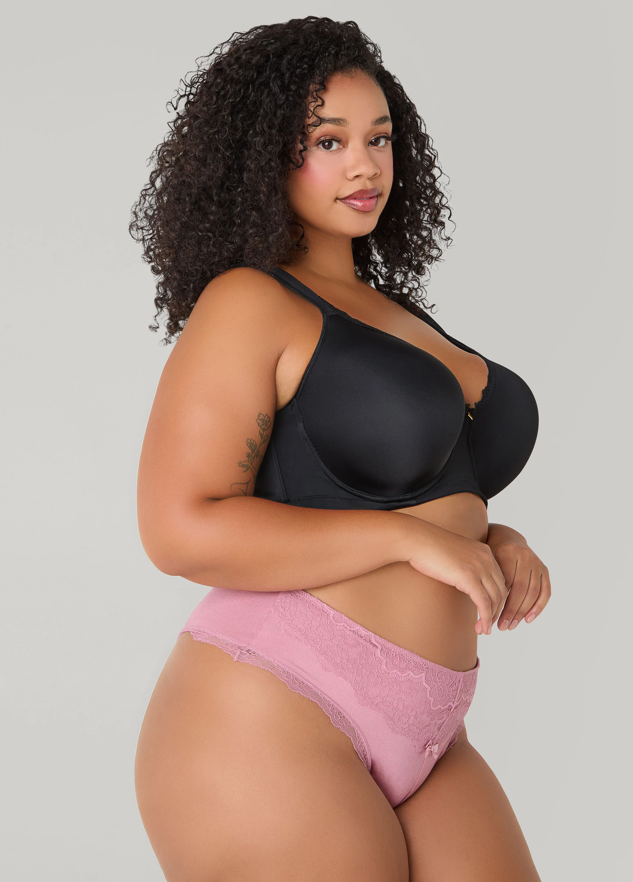 3 Pack Lace Trimmed Cheeky Panties - Image 6