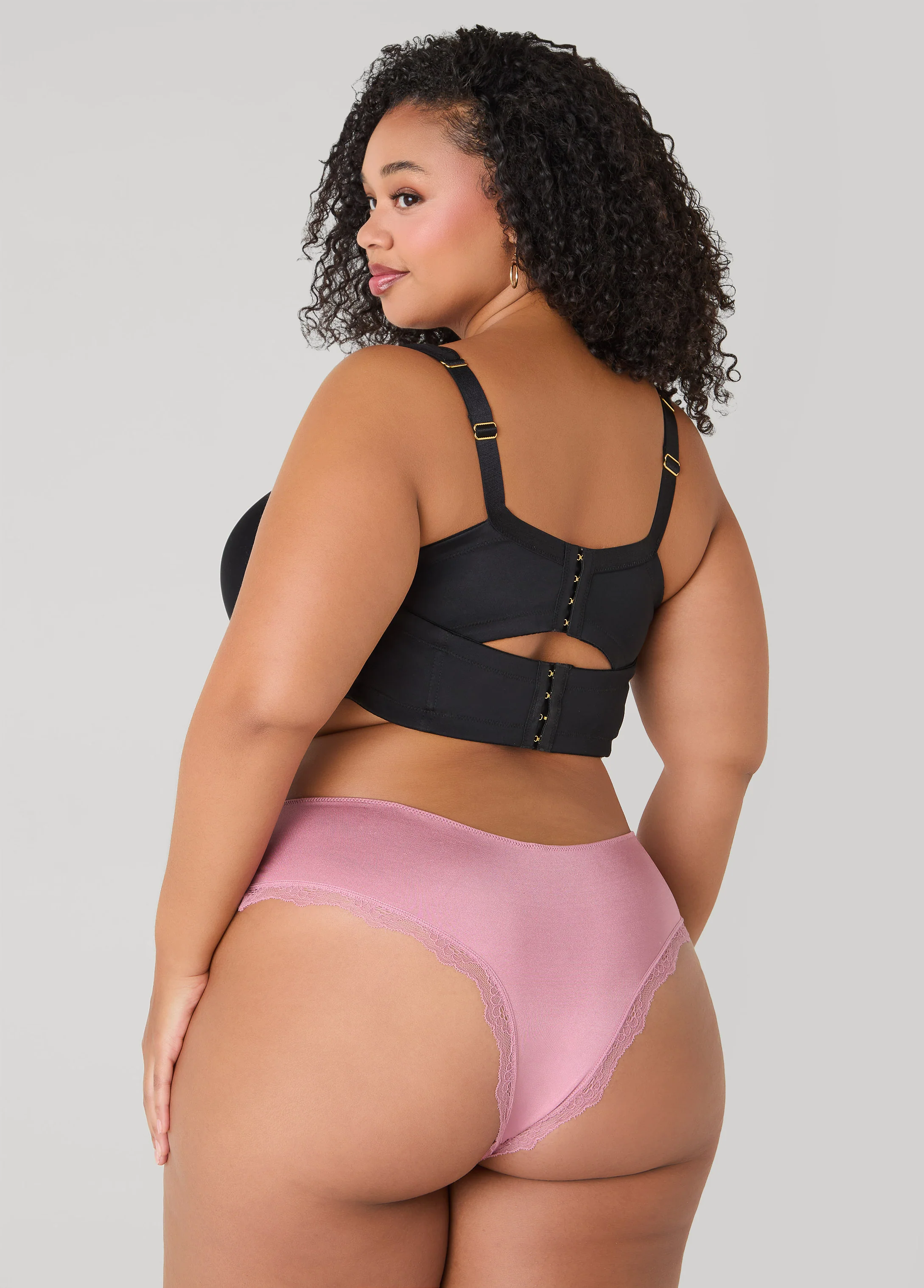 3 Pack Lace Trimmed Cheeky Panties - Image 7