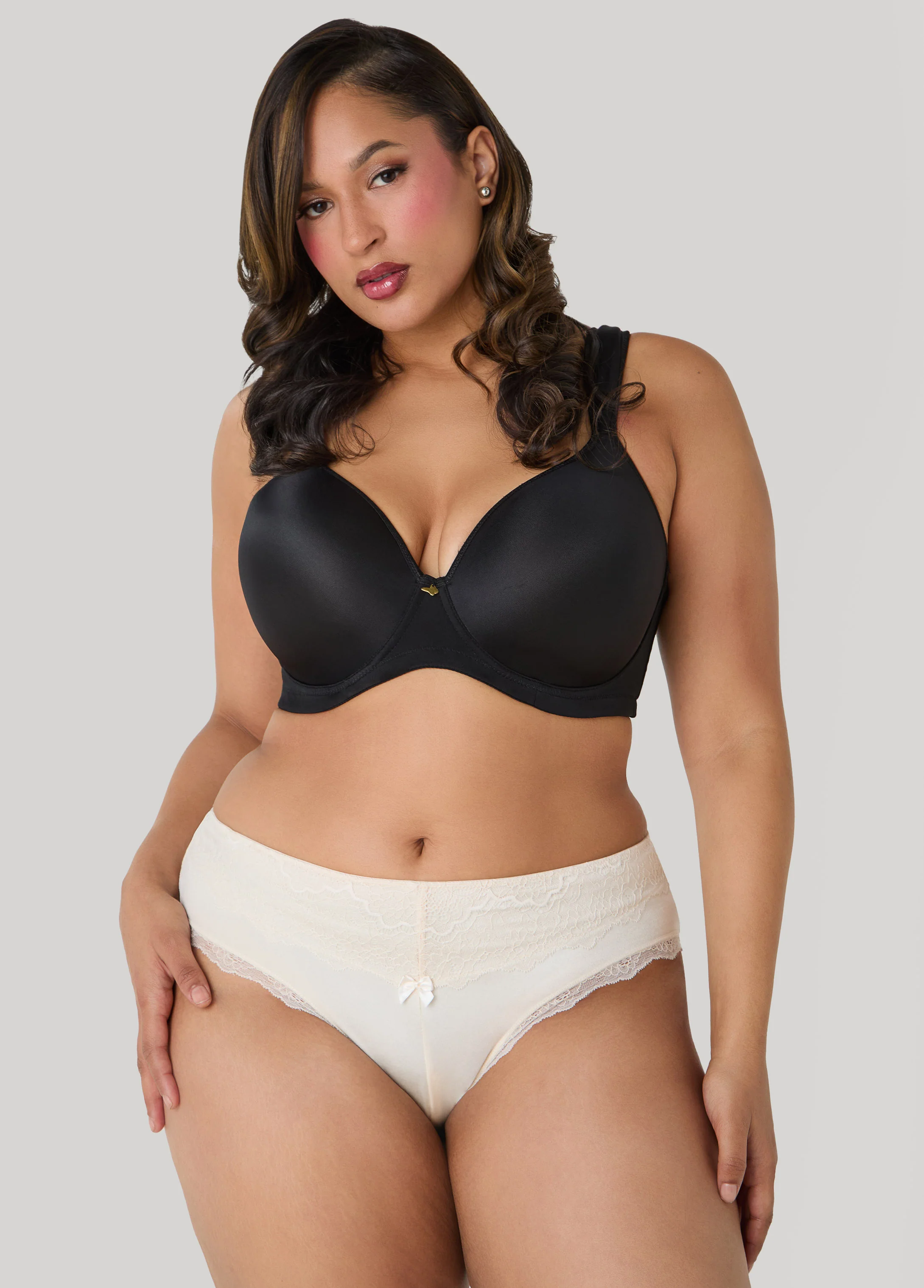 Lace Trimmed 3 Pack Cheeky Panties - Image 7
