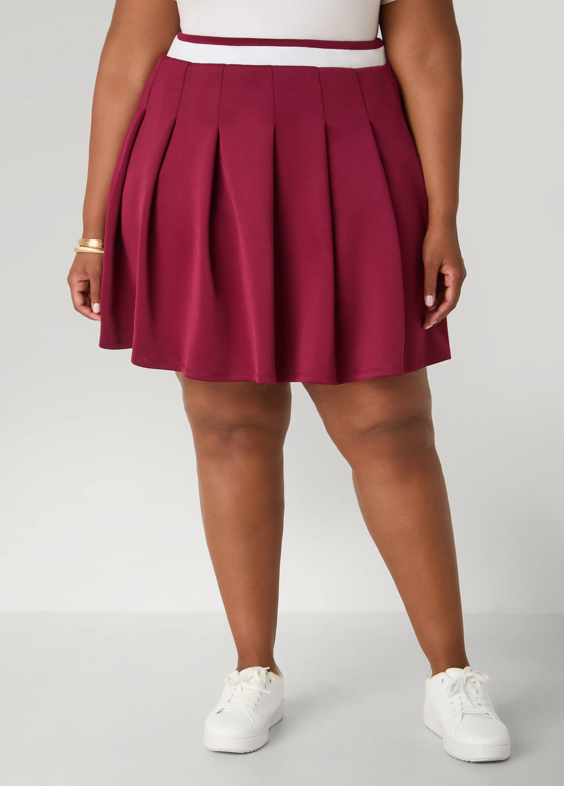 Pleated Tennis Skort - Image 3