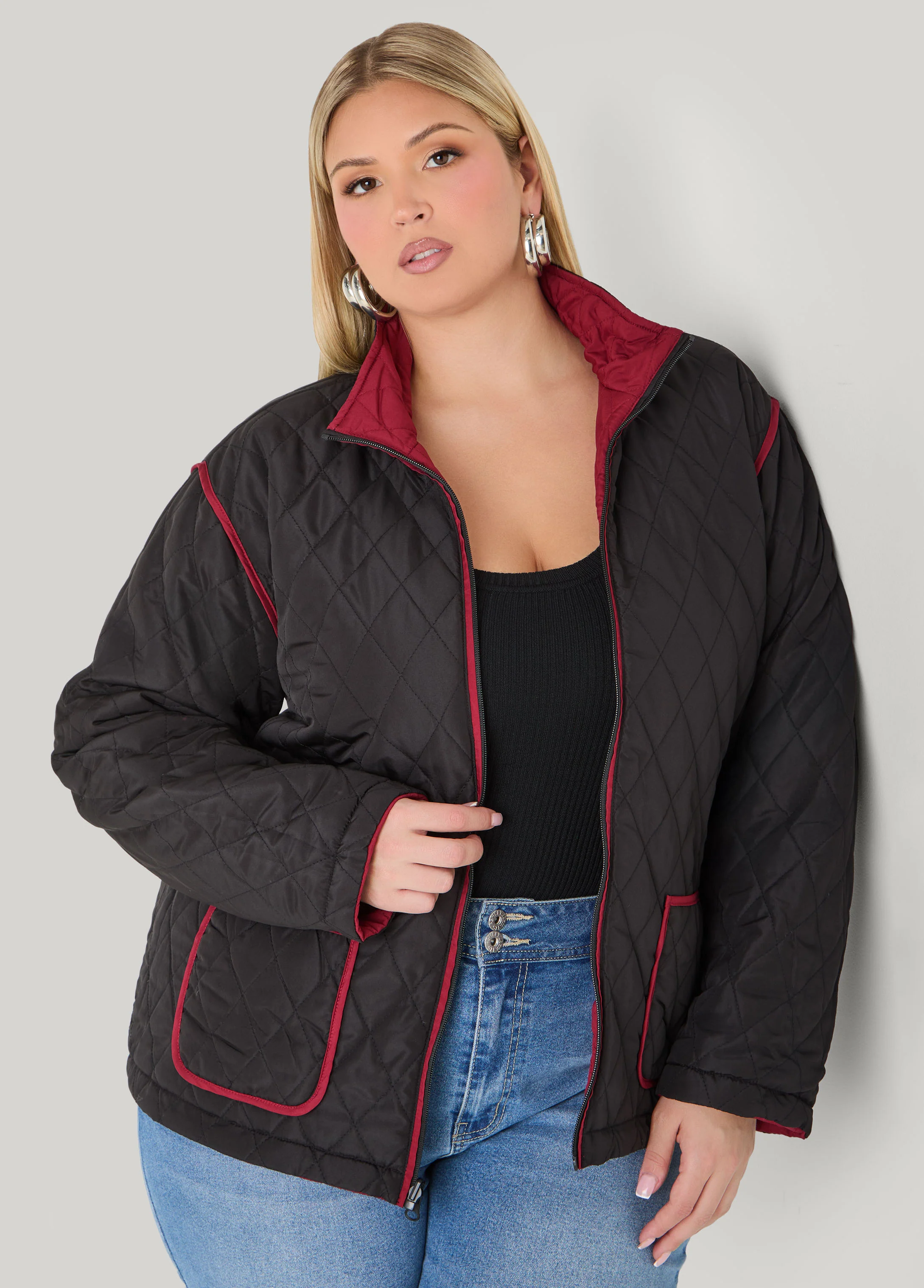 Reversible Quilted Barn Jacket - Image 12